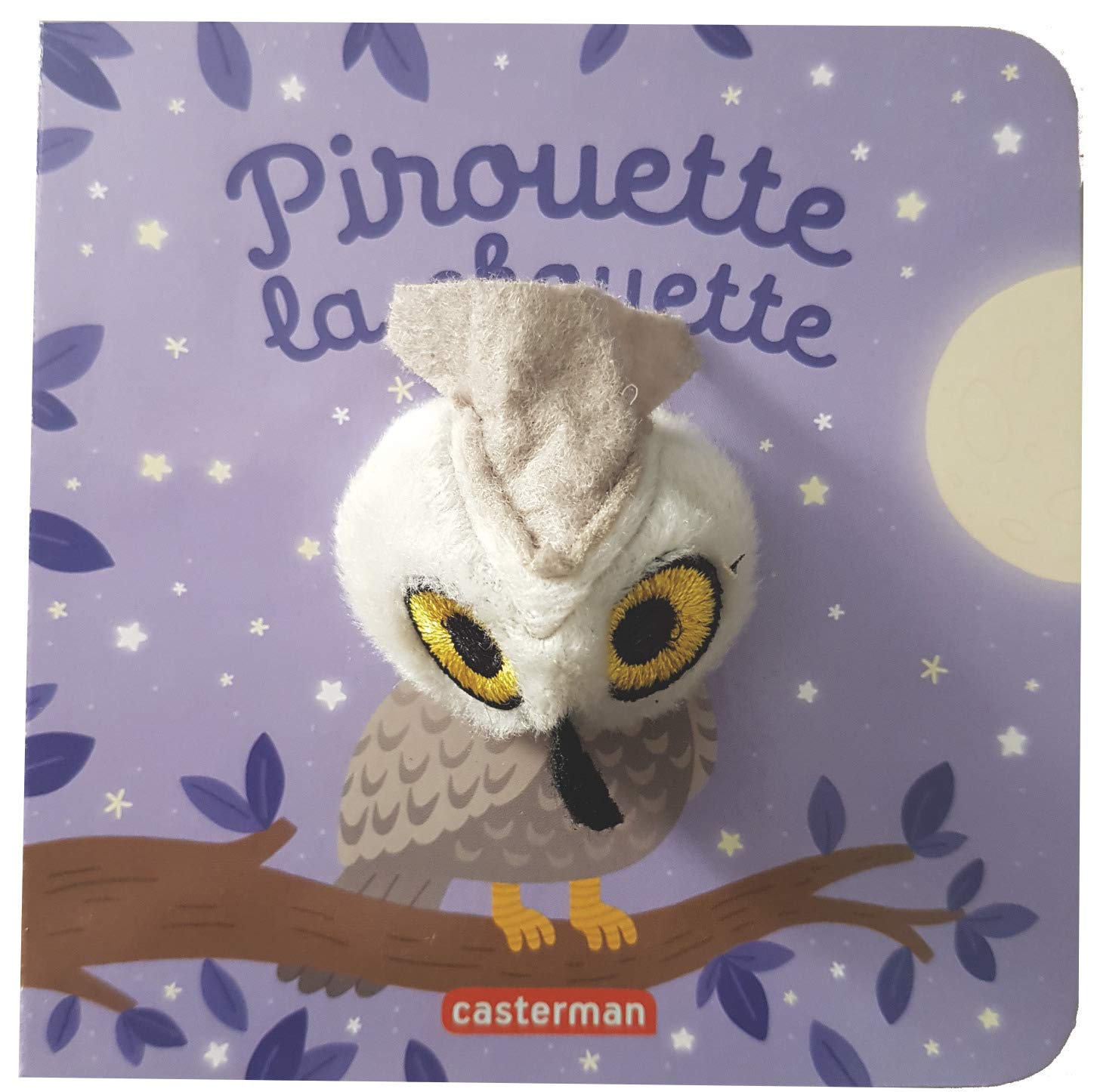 Pirouette la chouette: Livre marionnette pour bébé - dès 3 mois 9782203156876