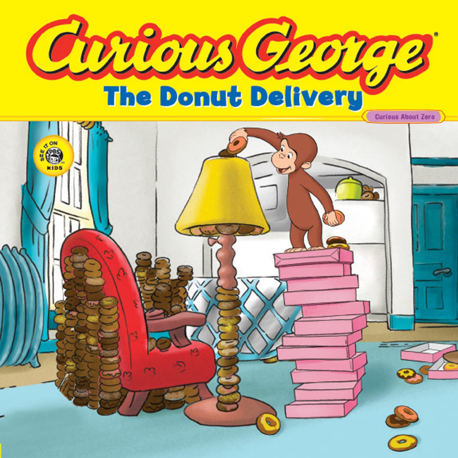 Curious George The Donut Delivery (CGTV 8x8) 9780618737574