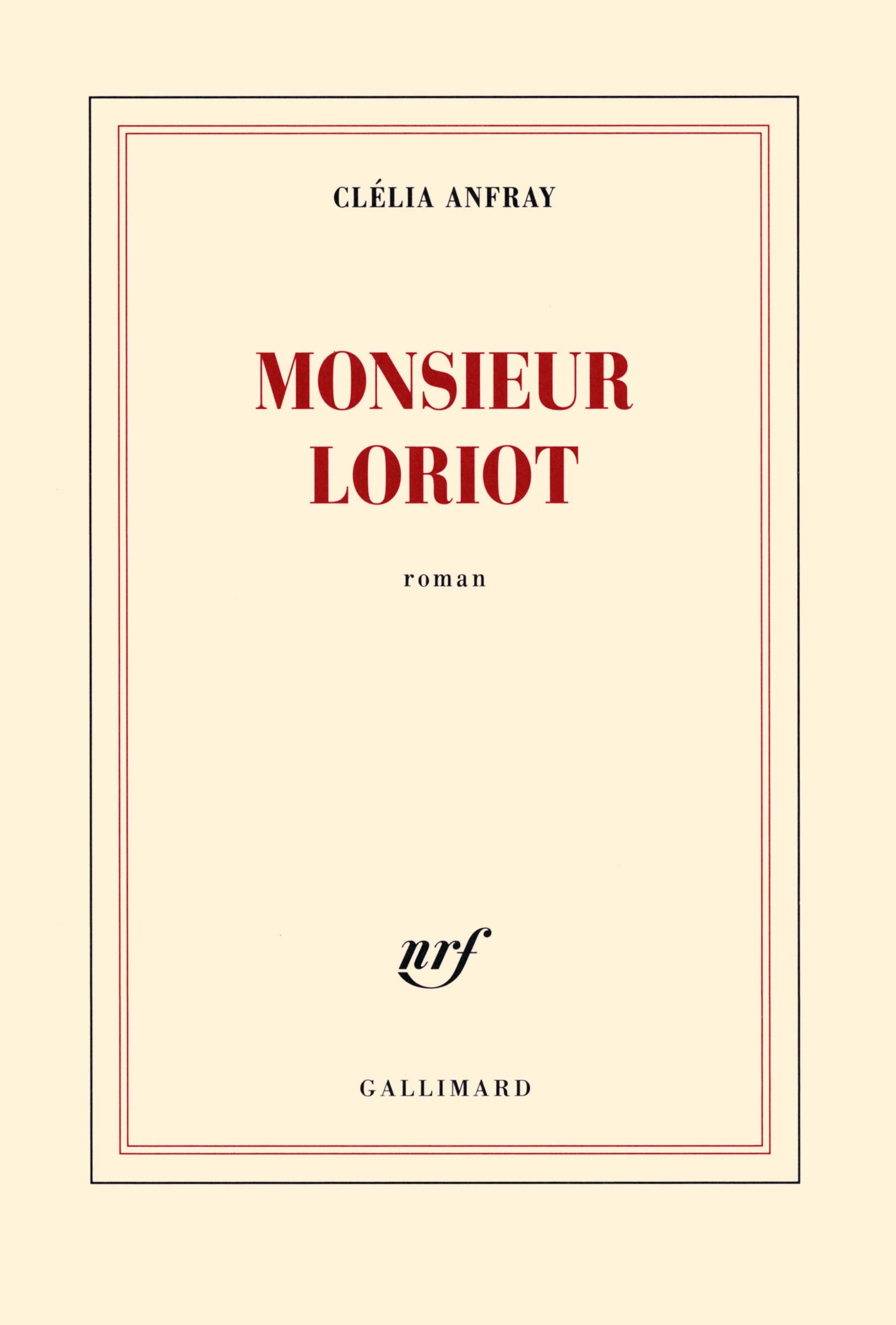 Monsieur Loriot 9782070144082