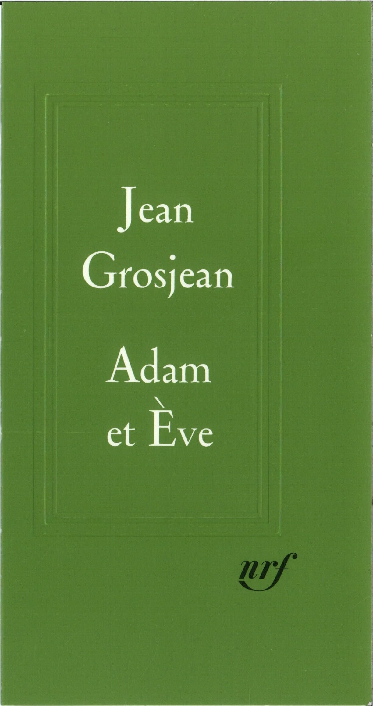 Adam et Ève 9782070749492