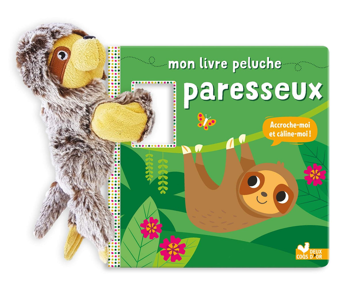 Mon livre peluche paresseux 9782017862185