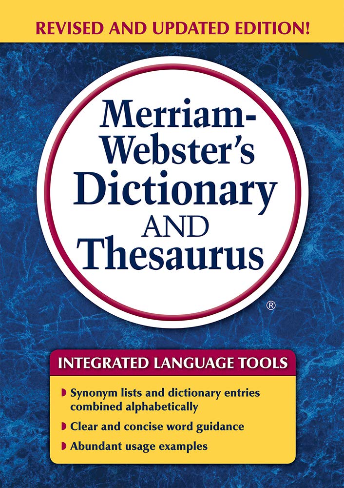 Merriam-Webster's Dictionary and Thesaurus 9780877797326