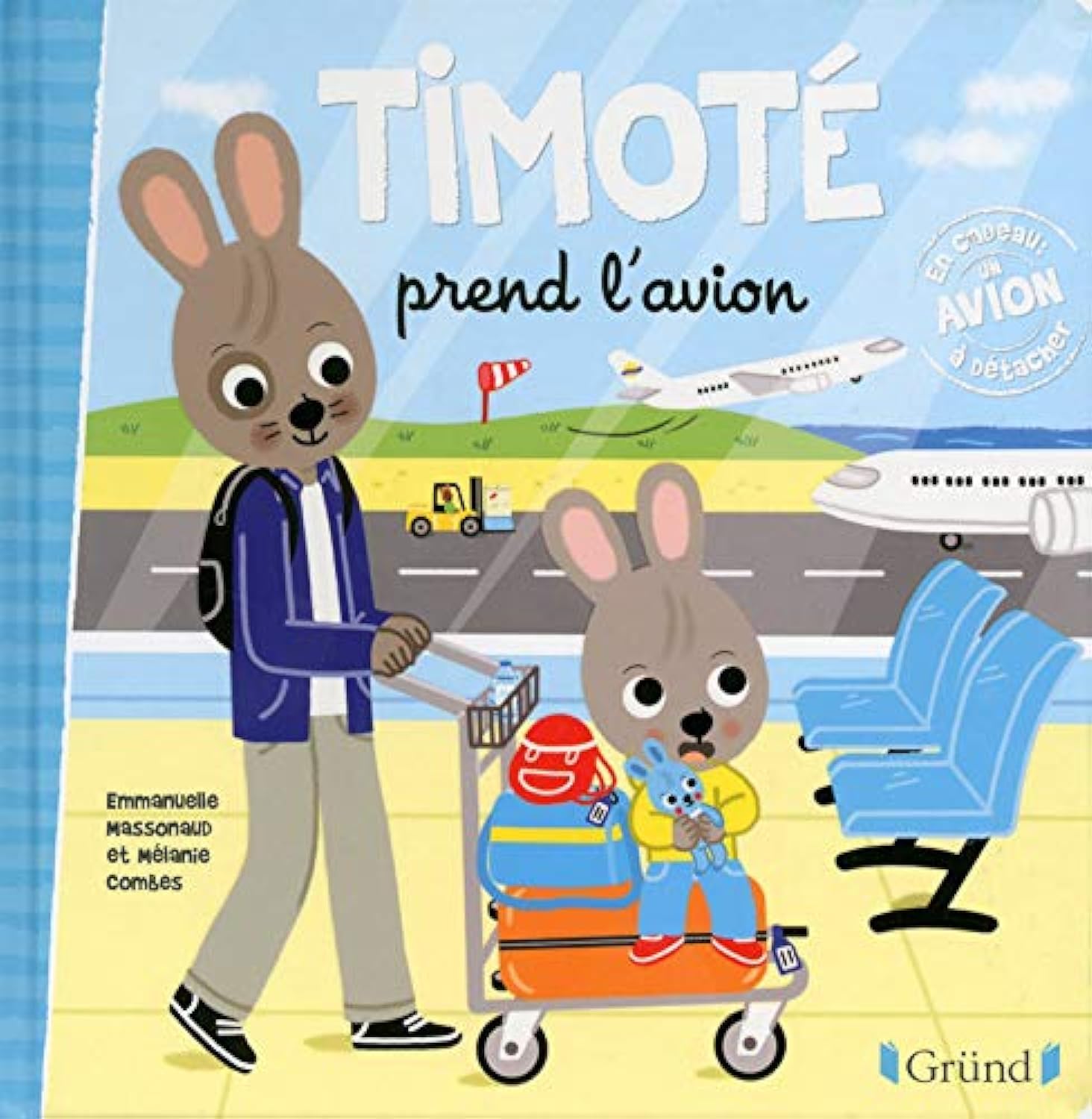 Timoté prend l'avion – Album jeunesse – À partir de 2 ans 9782324012266