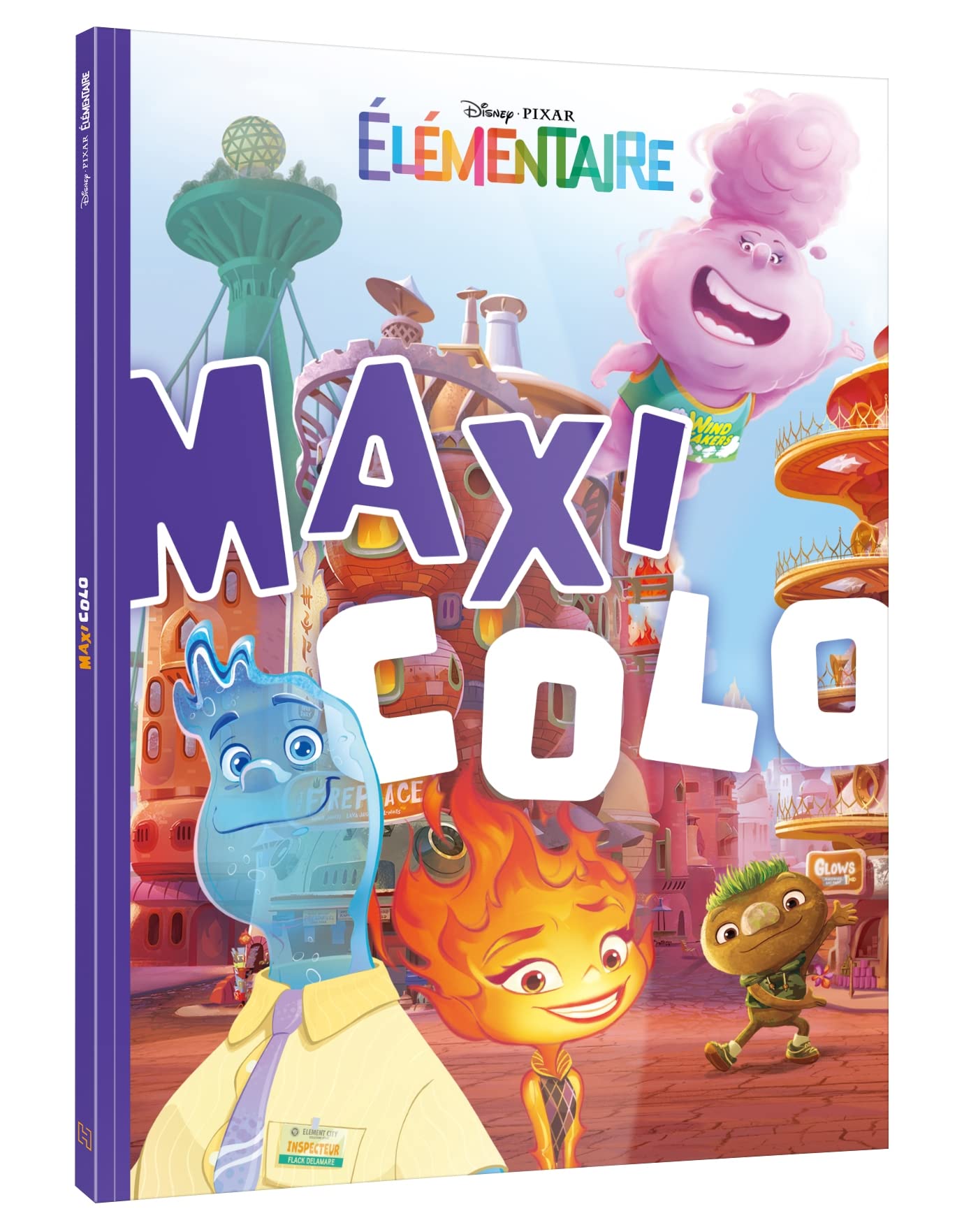 ELEMENTAIRE - Maxi Colo - Disney Pixar 9782017177180