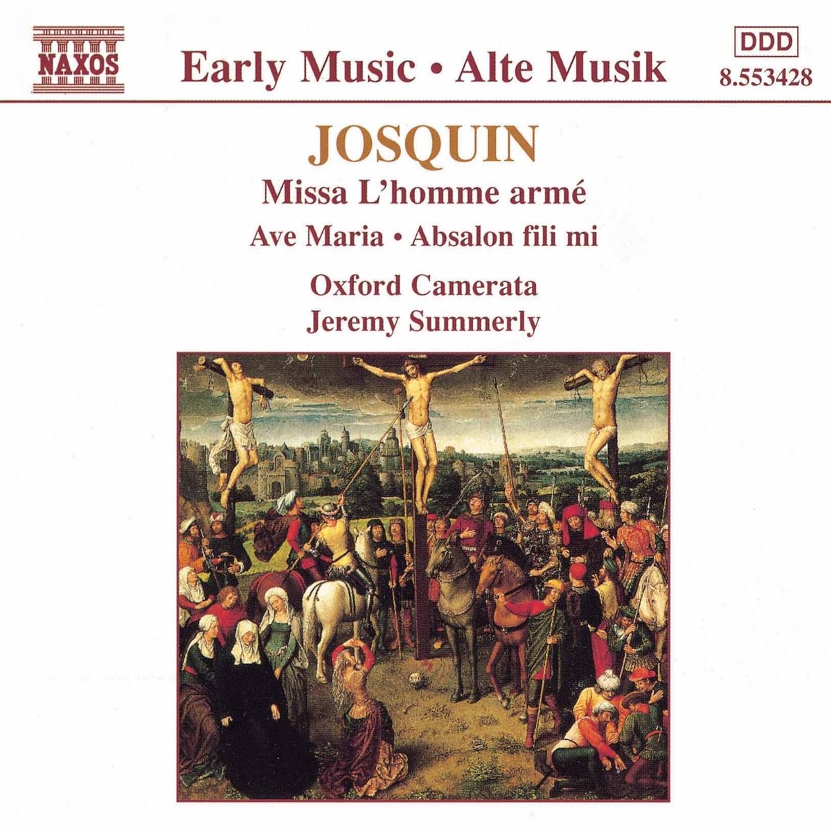 Josquin: Missa l'Homme Arme 0730099442824