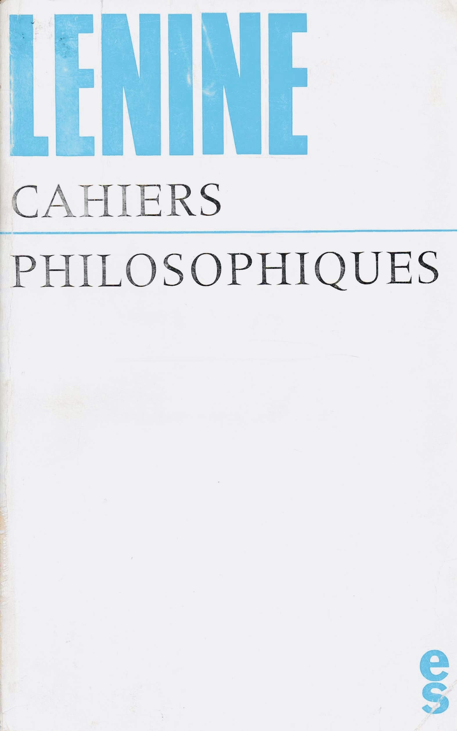 Cahiers philosophiques 