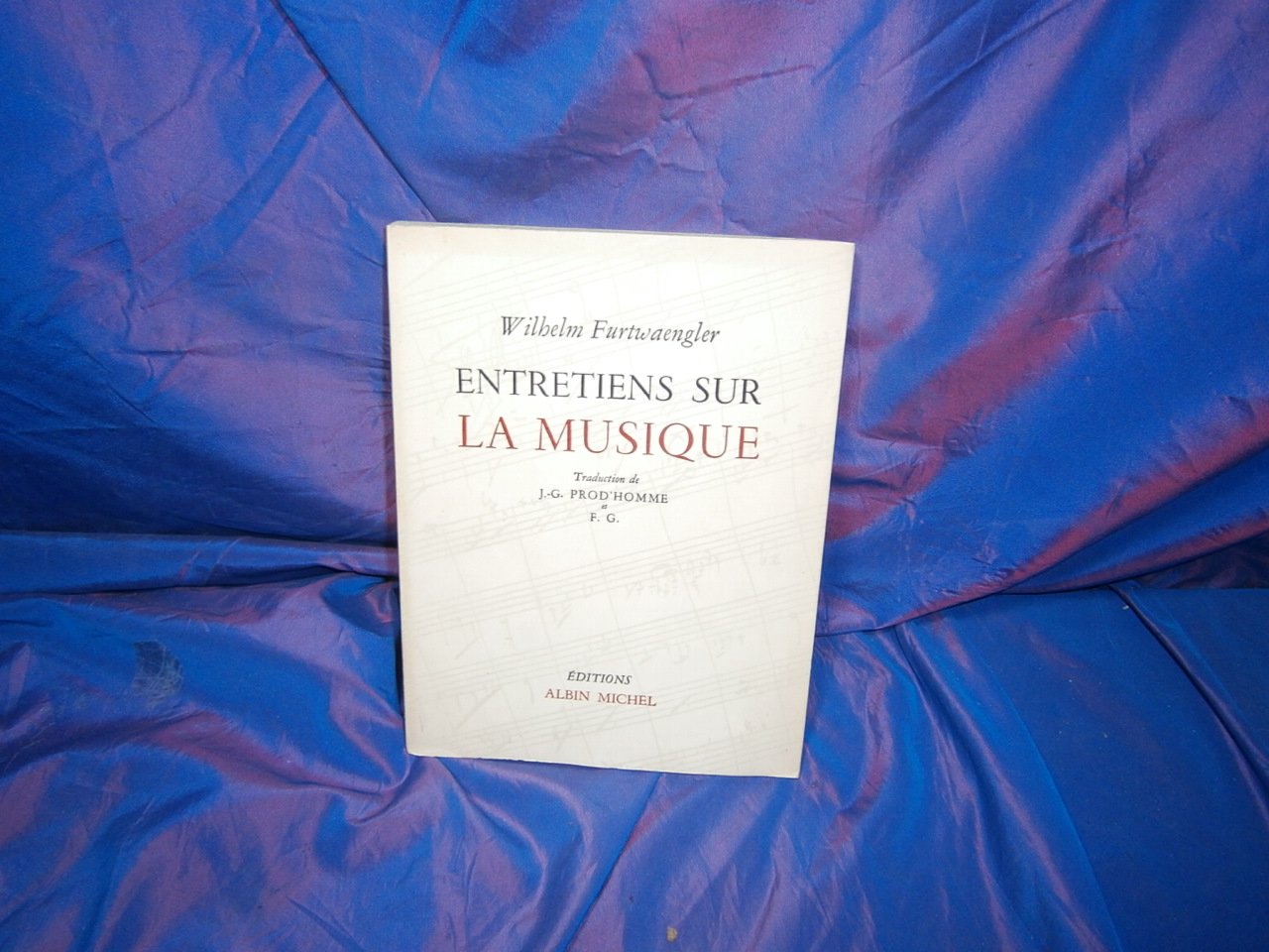Entretiens sur la musique 3665375088045