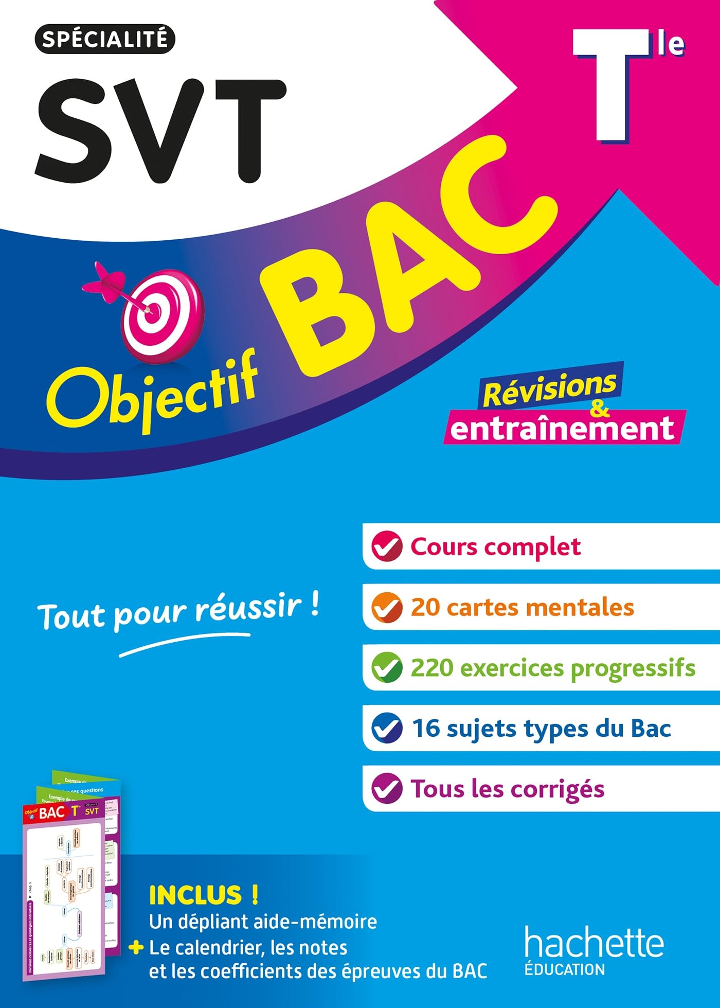 Objectif BAC Tle spécialité SVT BAC 2026 9782017269199