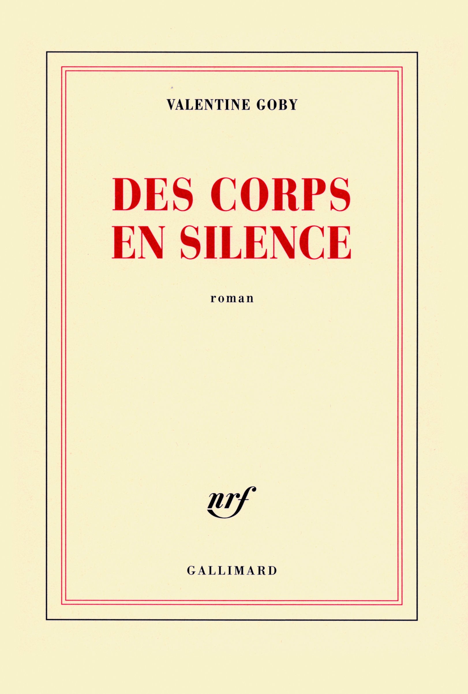 Des corps en silence 9782070128044