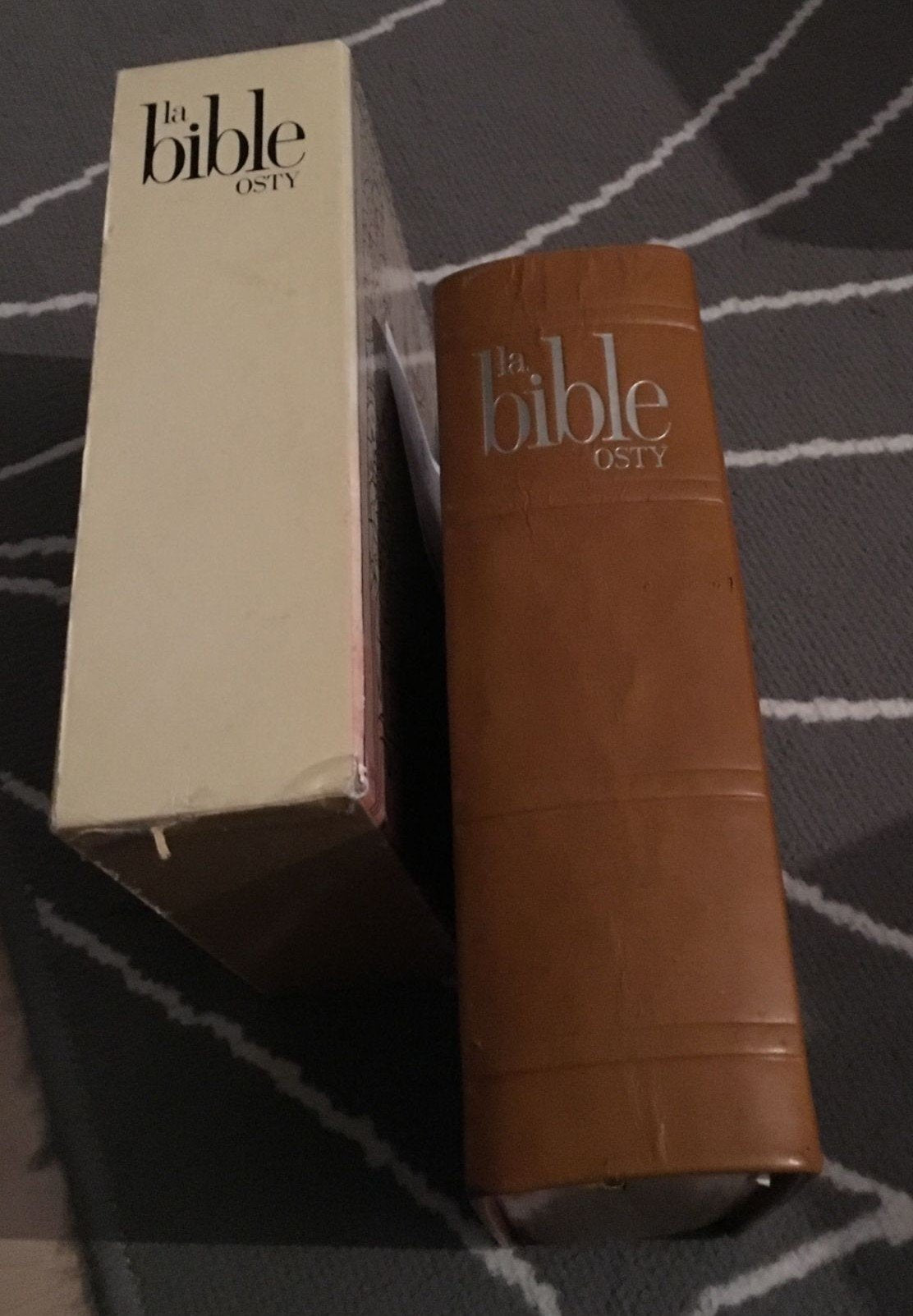 La Bible (reliure cuir) 9782020032438