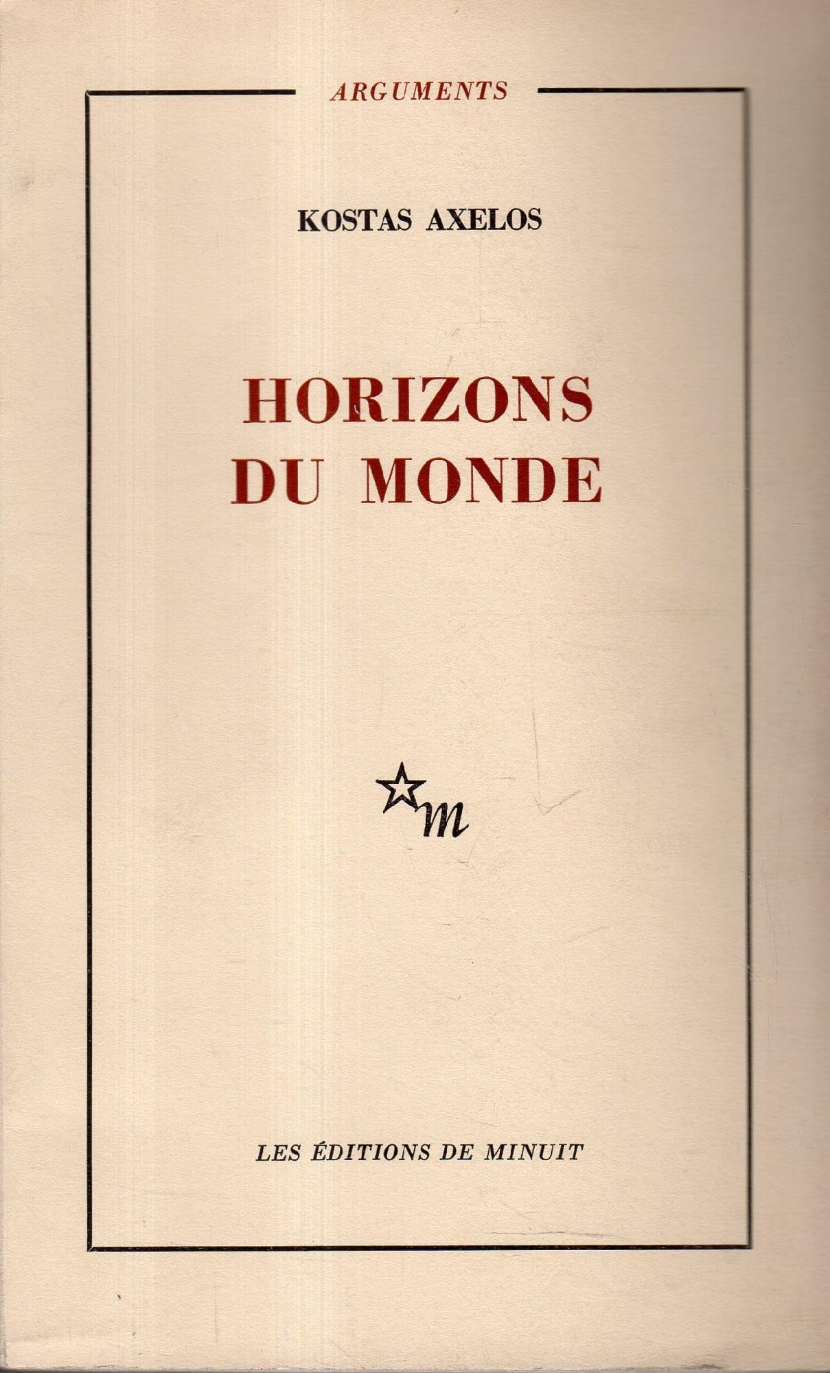 Horizons du monde 9782707300119