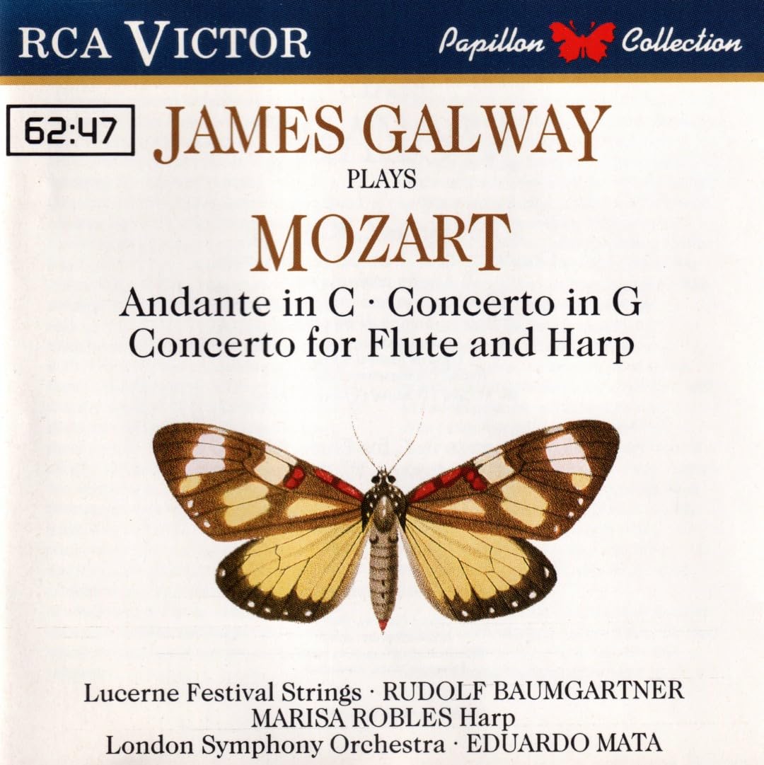 Concerto pour flûte n°1 K. 313 / Andante K. 315 / Concerto pour flûte & harpe K. 299 0035628672322