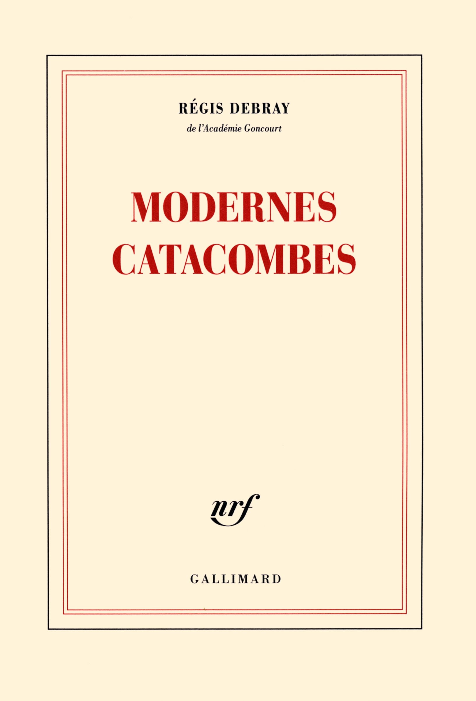 Modernes catacombes 9782070139446