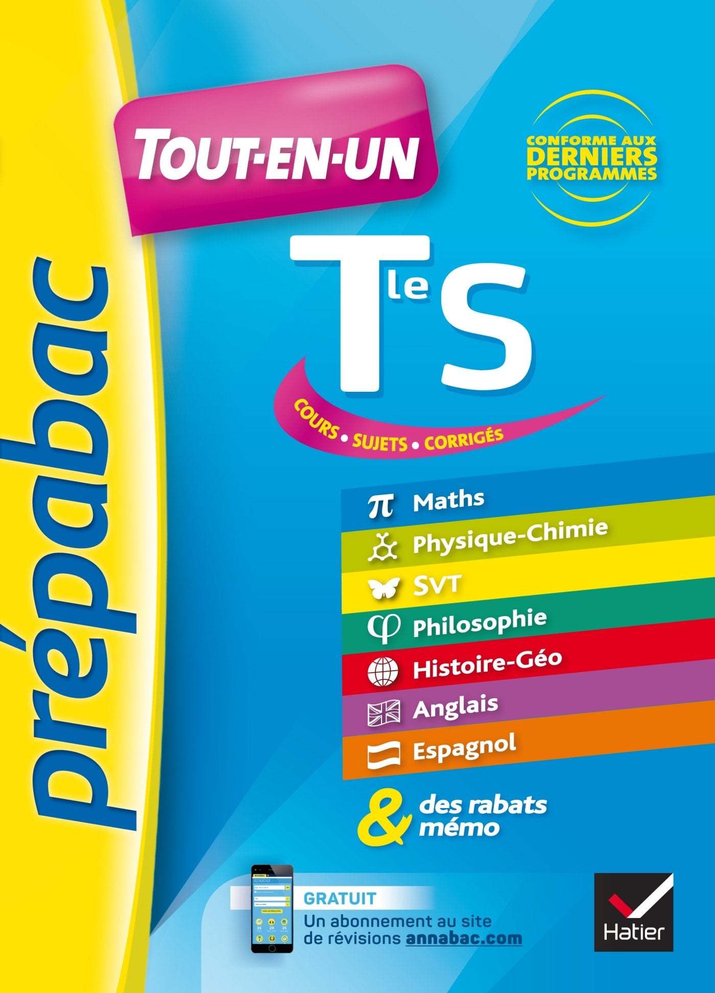 Prépabac Tout-en-un Tle S: tout pour réviser le Bac S 9782401029194