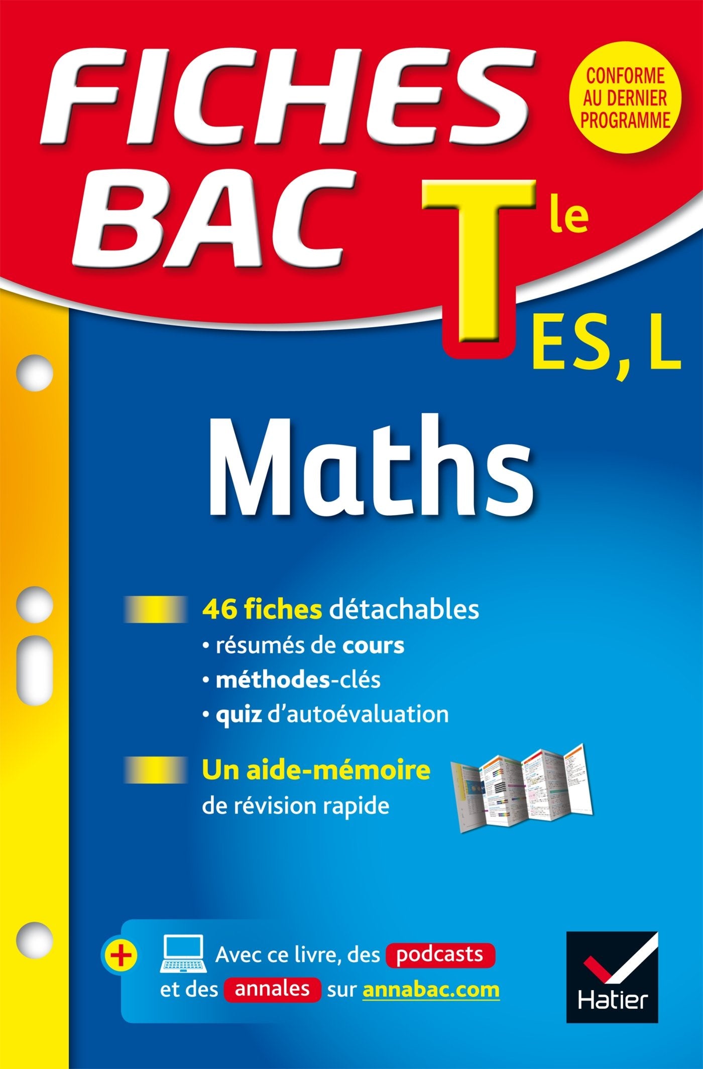 Maths Tle ES, L: Enseignement spécifique (série ES), enseignement de spécialité (série L) 9782218986161