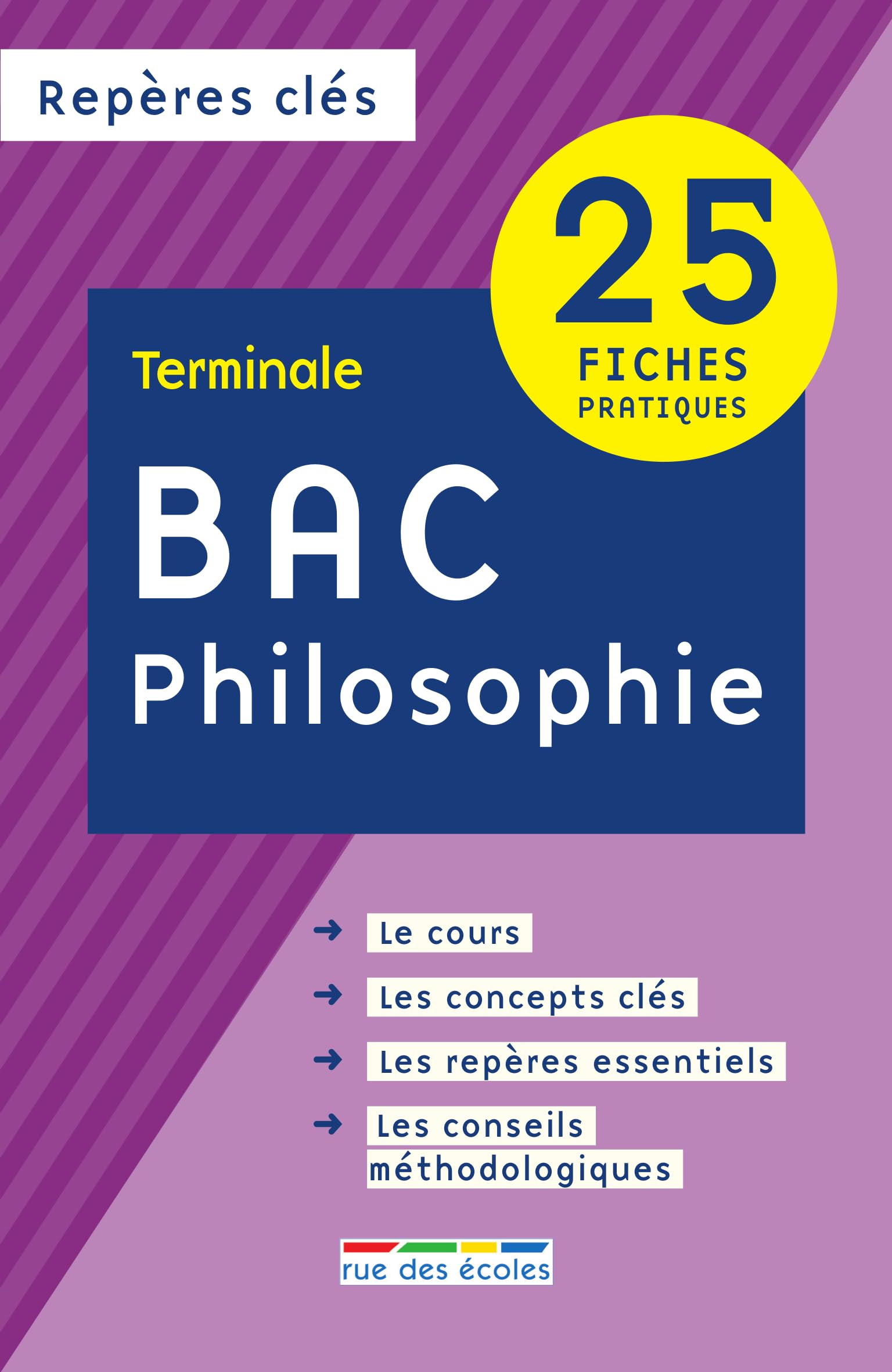 Repères clés bac Philosophie Terminale: 25 fiches pratiques 9782820811738