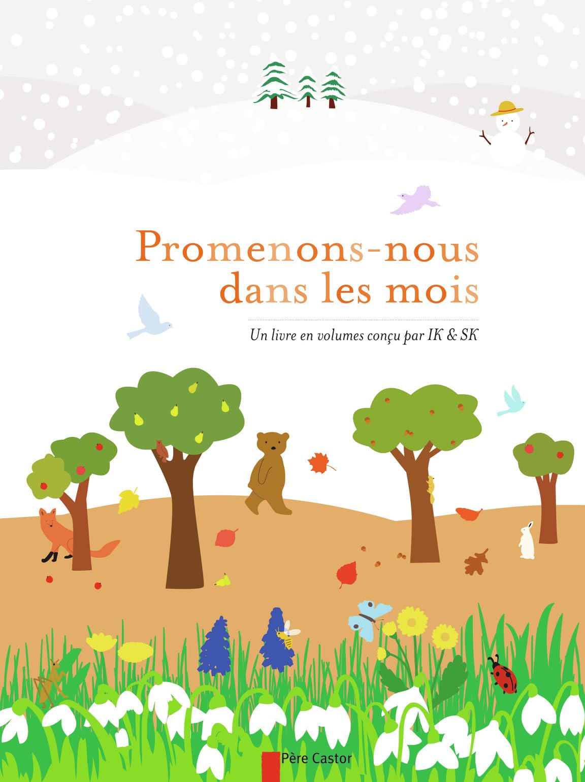 Promenons-nous dans les mois: Un livre en volumes 9782081396531