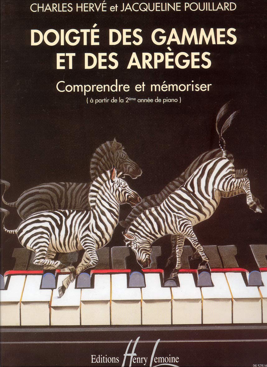 Doigté des gammes et arpèges 9790230965767