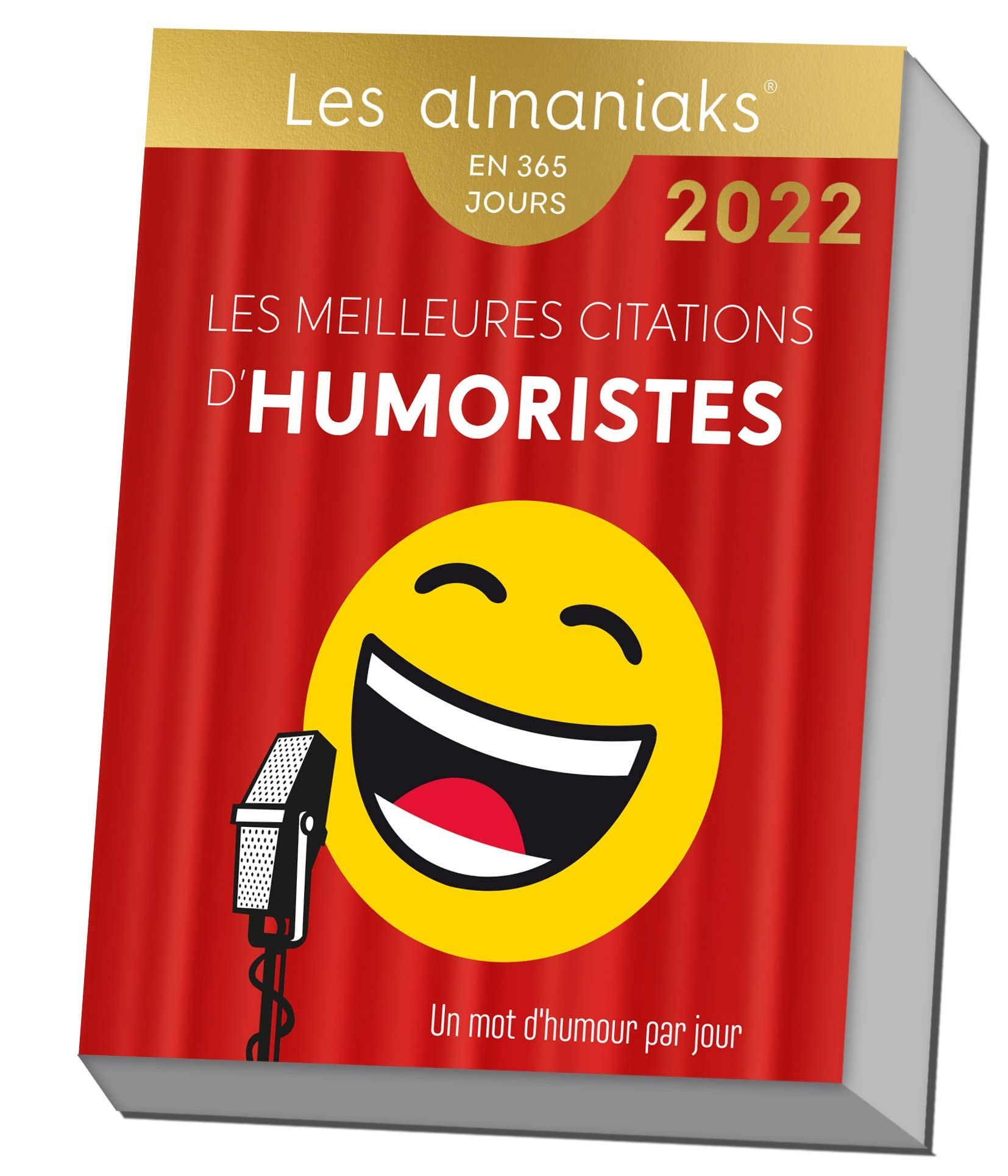 Calendrier Almaniak Les meilleures citations d humoristes 2022 9782377618675