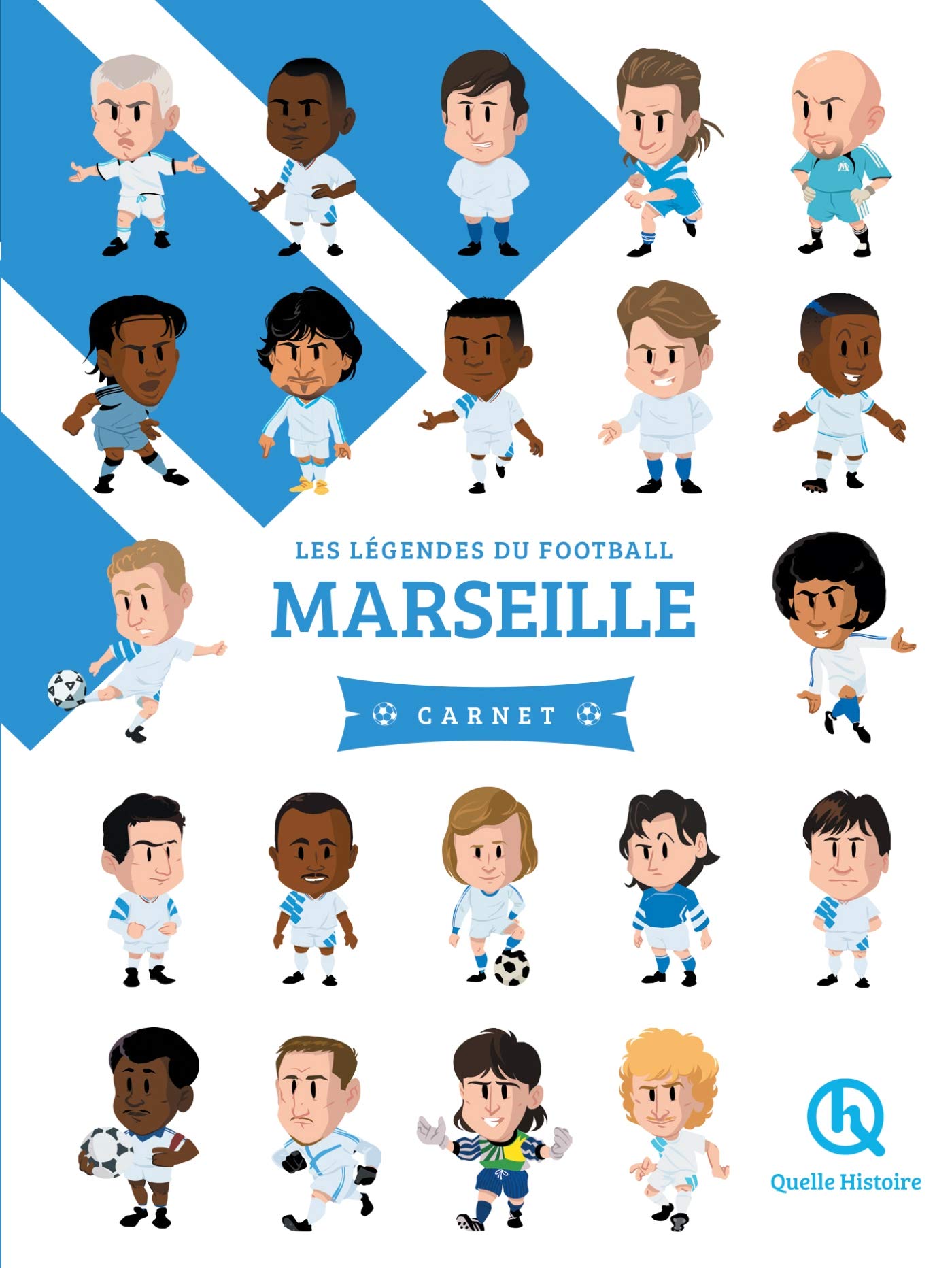 Les légendes du football Marseille 9782371045248