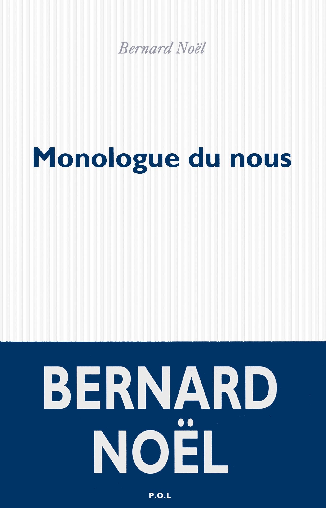 Monologue du nous 9782818036532