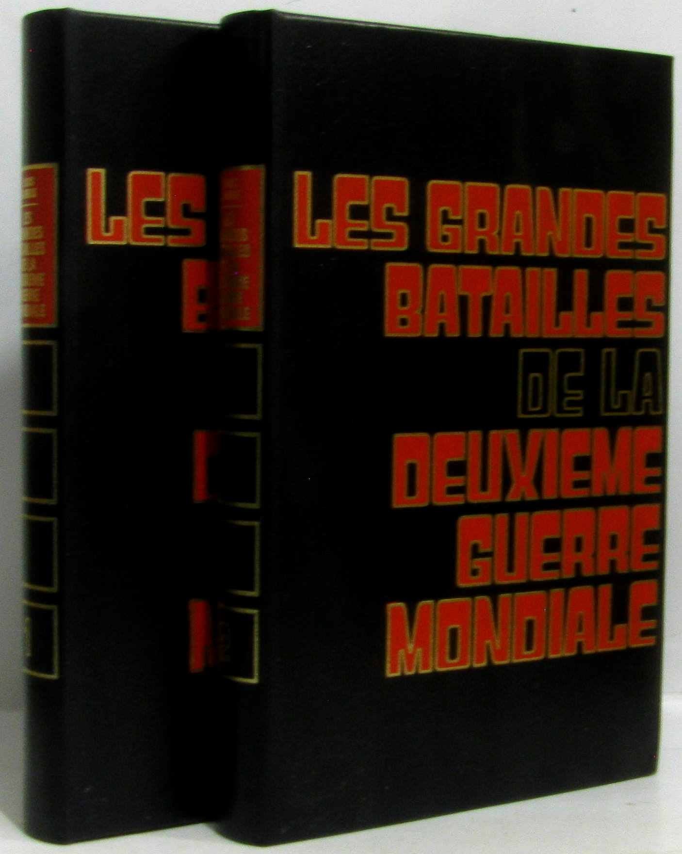 Les grandes batailles de la deuxième guerre mondiale tome I et II 