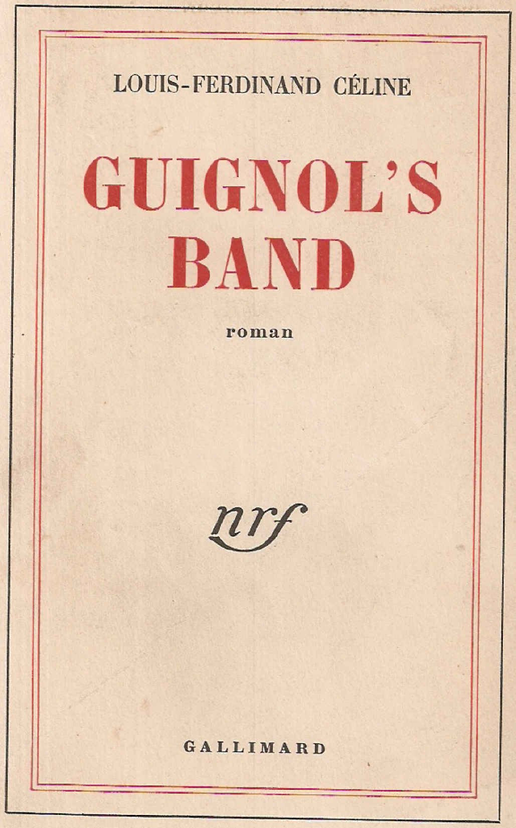 GUIGNOL'S BAND 9782070213023