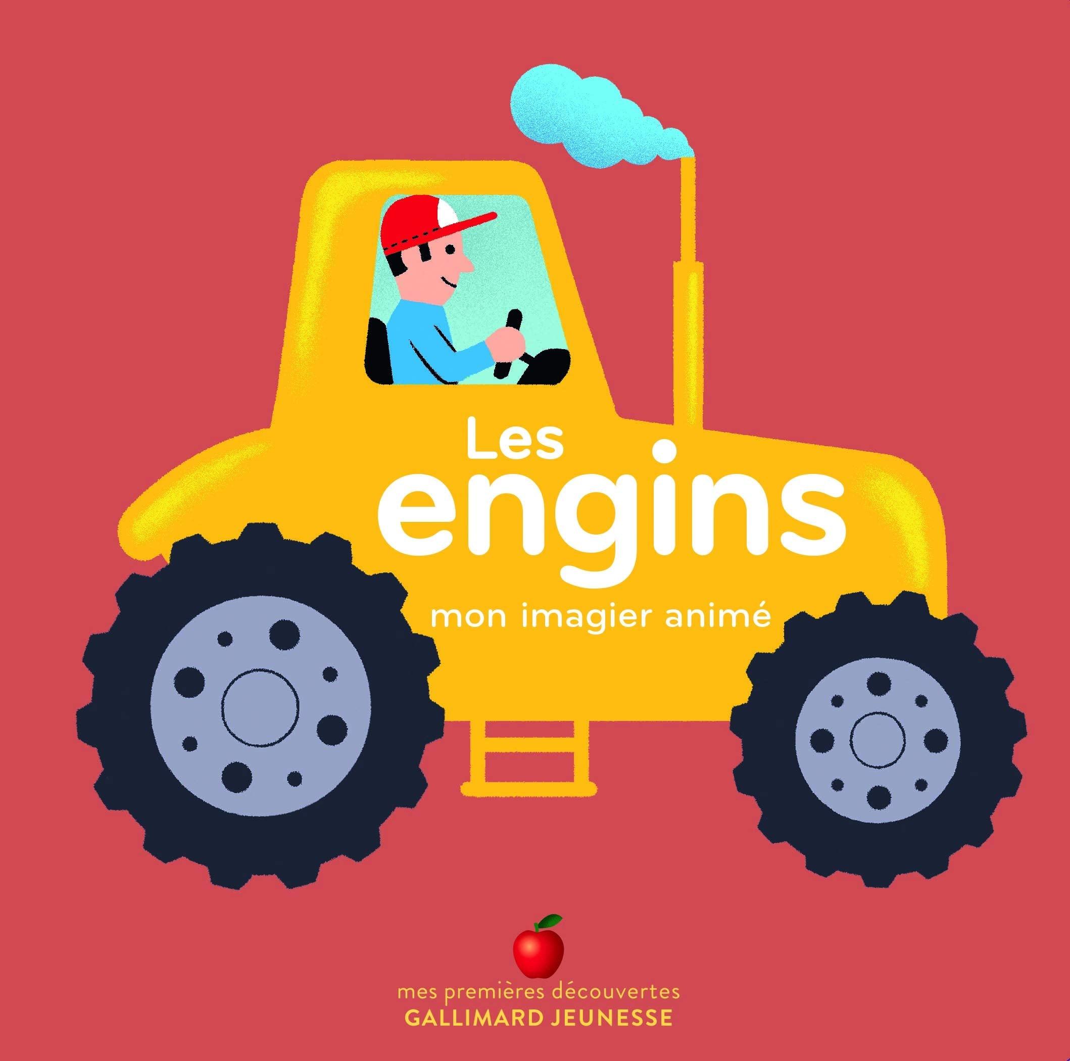 Les engins - Mon imagier animé - dès 1 an 9782075078757