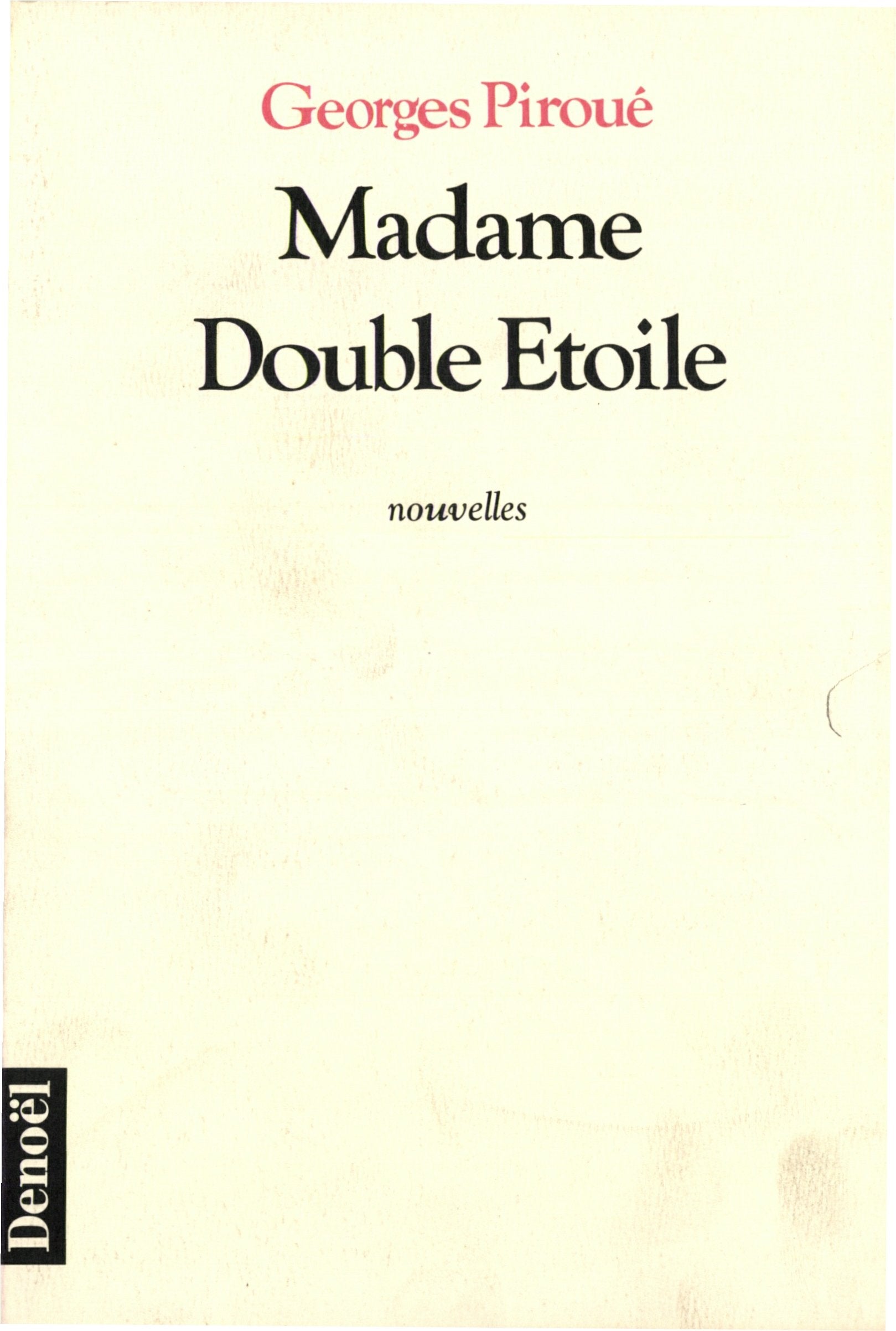 Madame Double Etoile 9782207235386