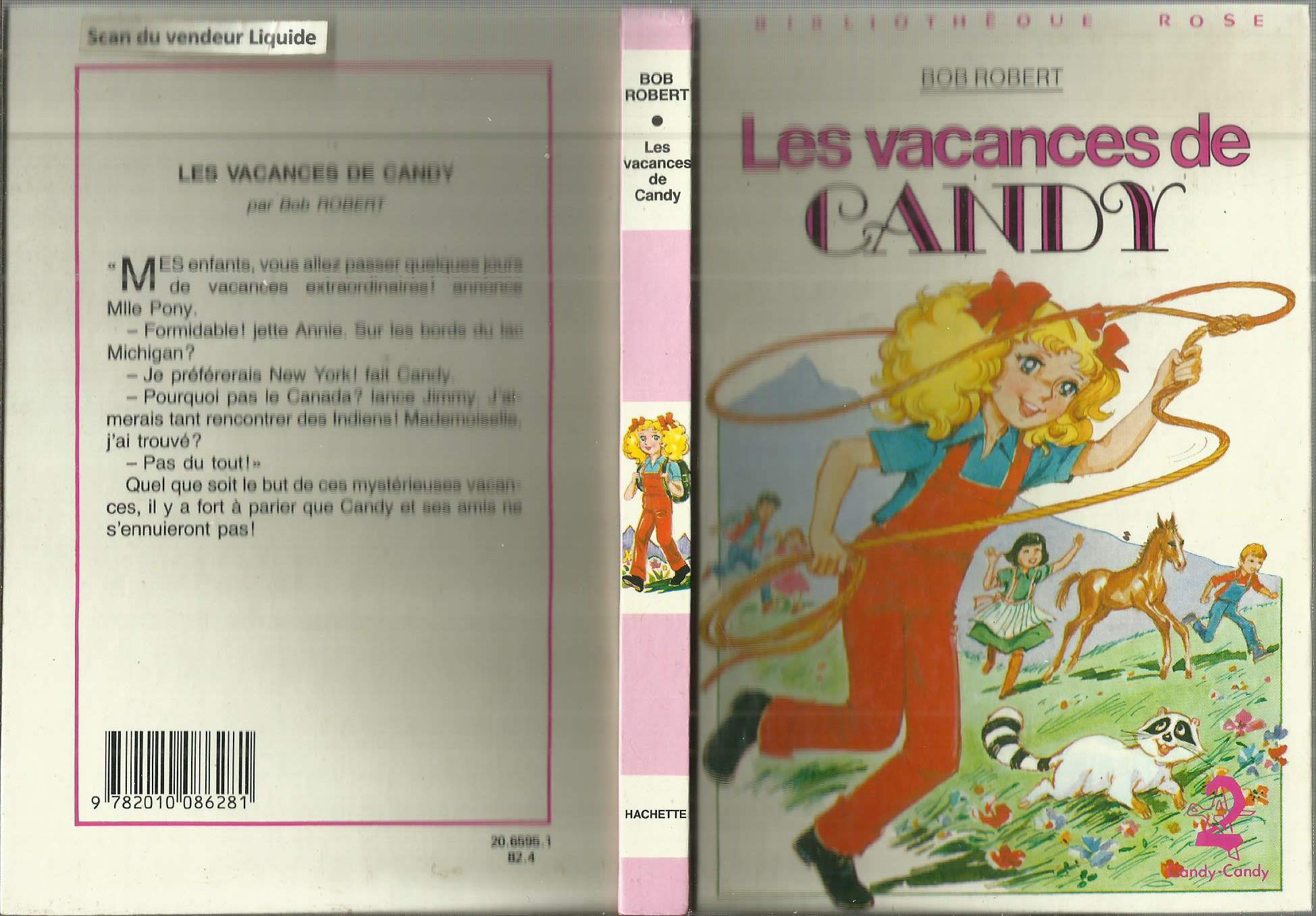 Les vacances de Candy : Collection : Bibliothèque rose cartonnée & illustrée 9782010086281