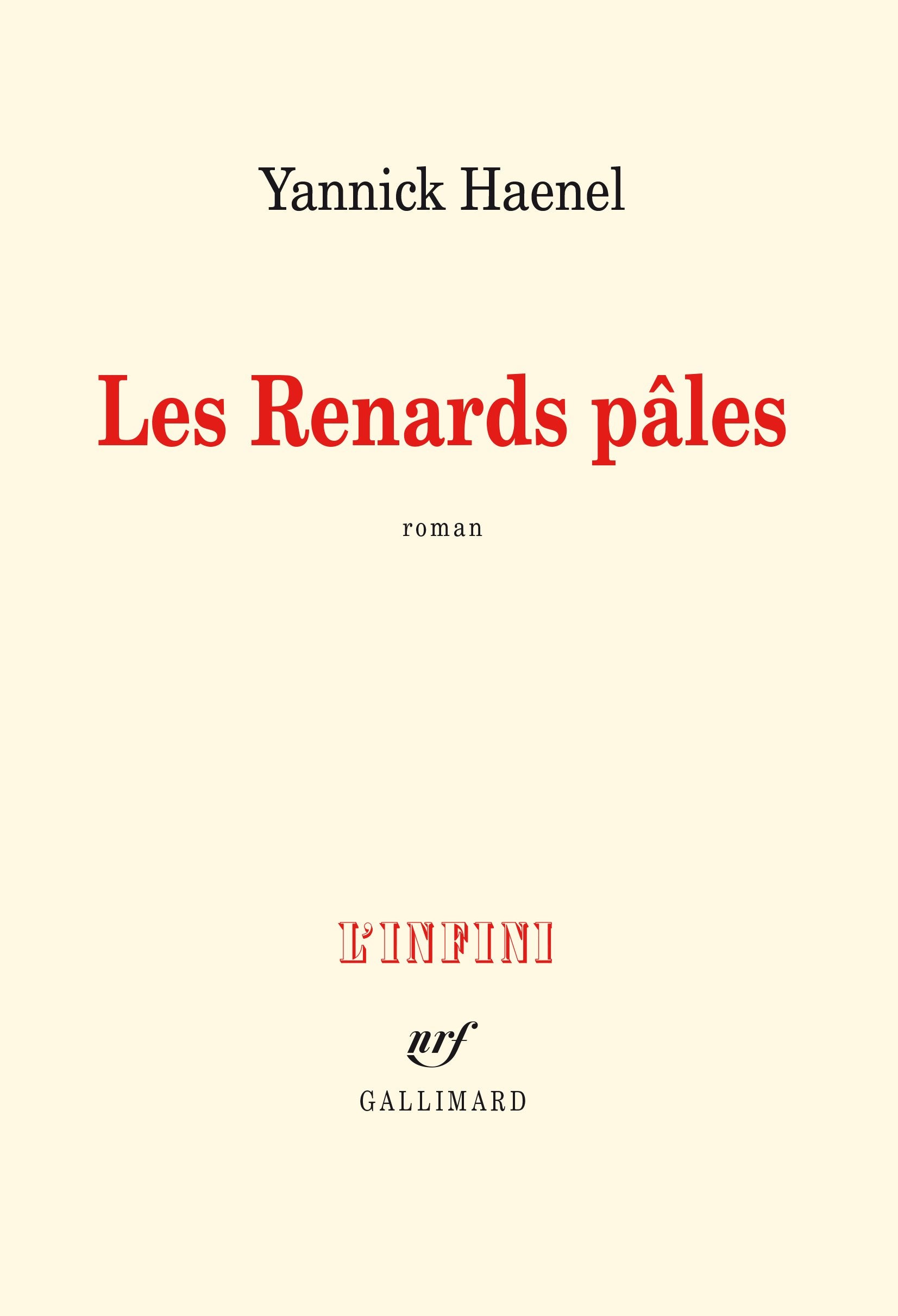 Les Renards pâles 9782070142170