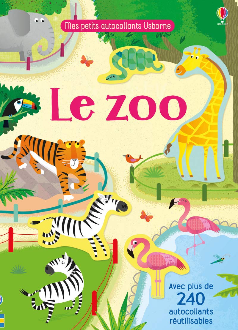 Le zoo - Mes petits autocollants Usborne - Dès 3 ans 9781474960922