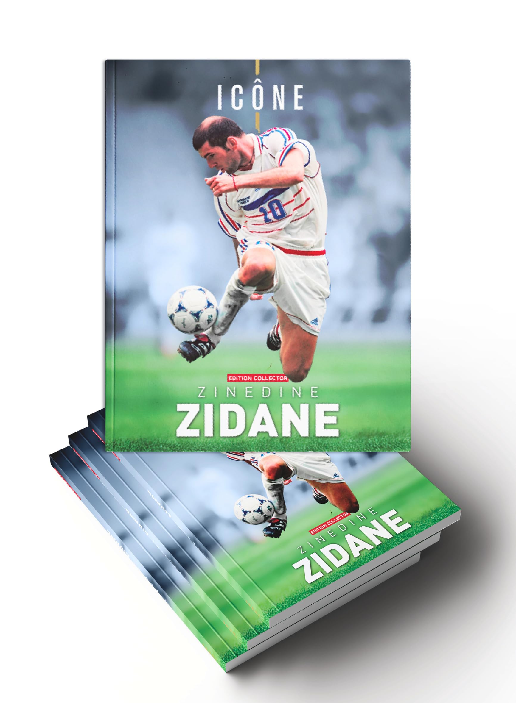 Livre Collector Icône Zinédine Zidane 9782956963868