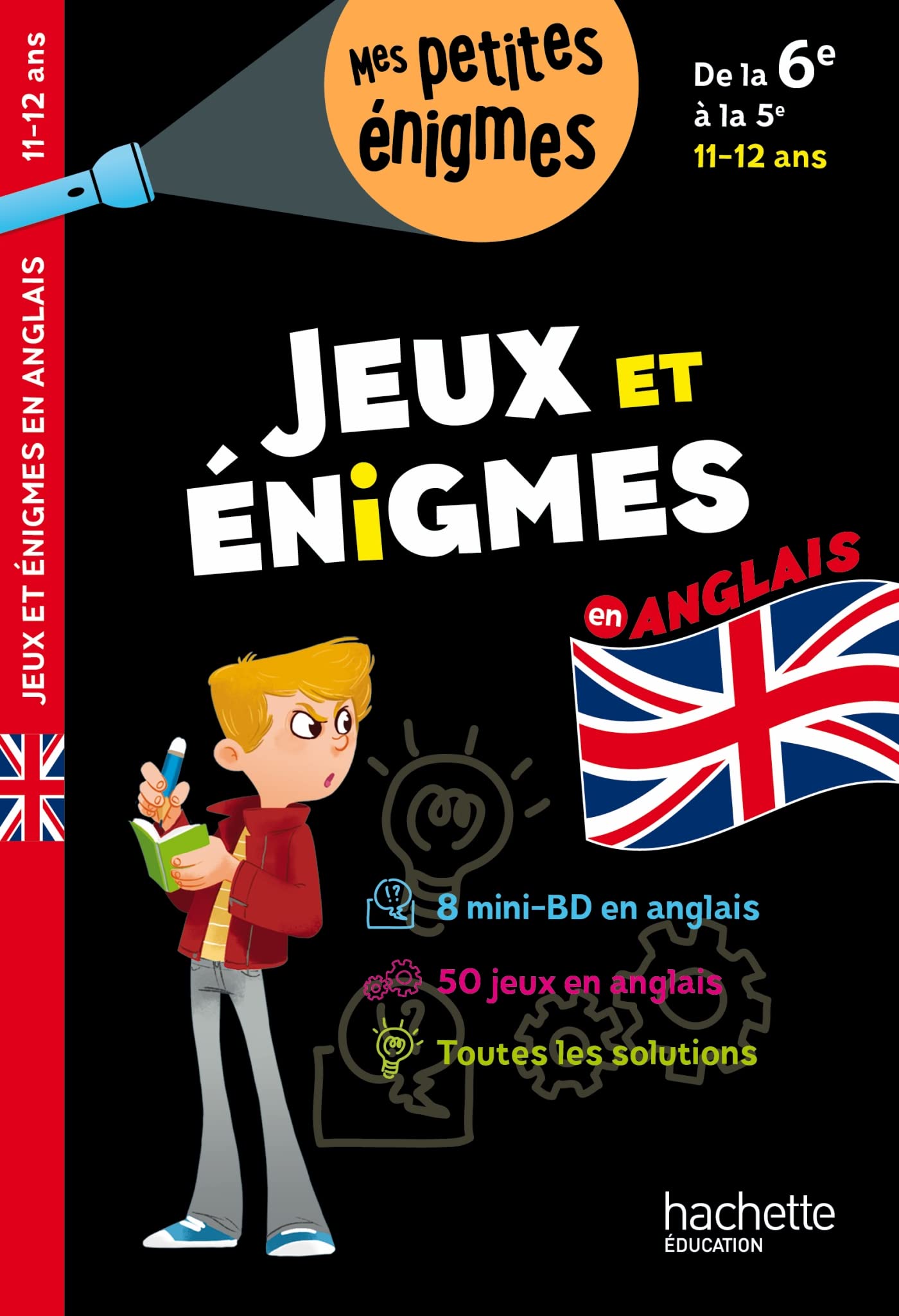 Jeux et énigmes - Anglais - De la 6e à la 5e - Cahier de vacances 2025 9782017148111