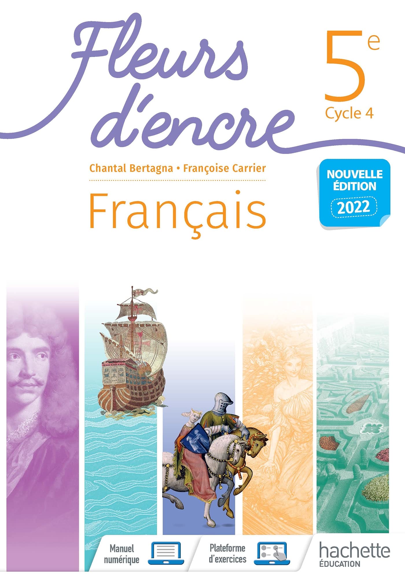 Fleurs d'encre Français Cycle 4/5e - Livre élève - Ed. 2022 9782017066866