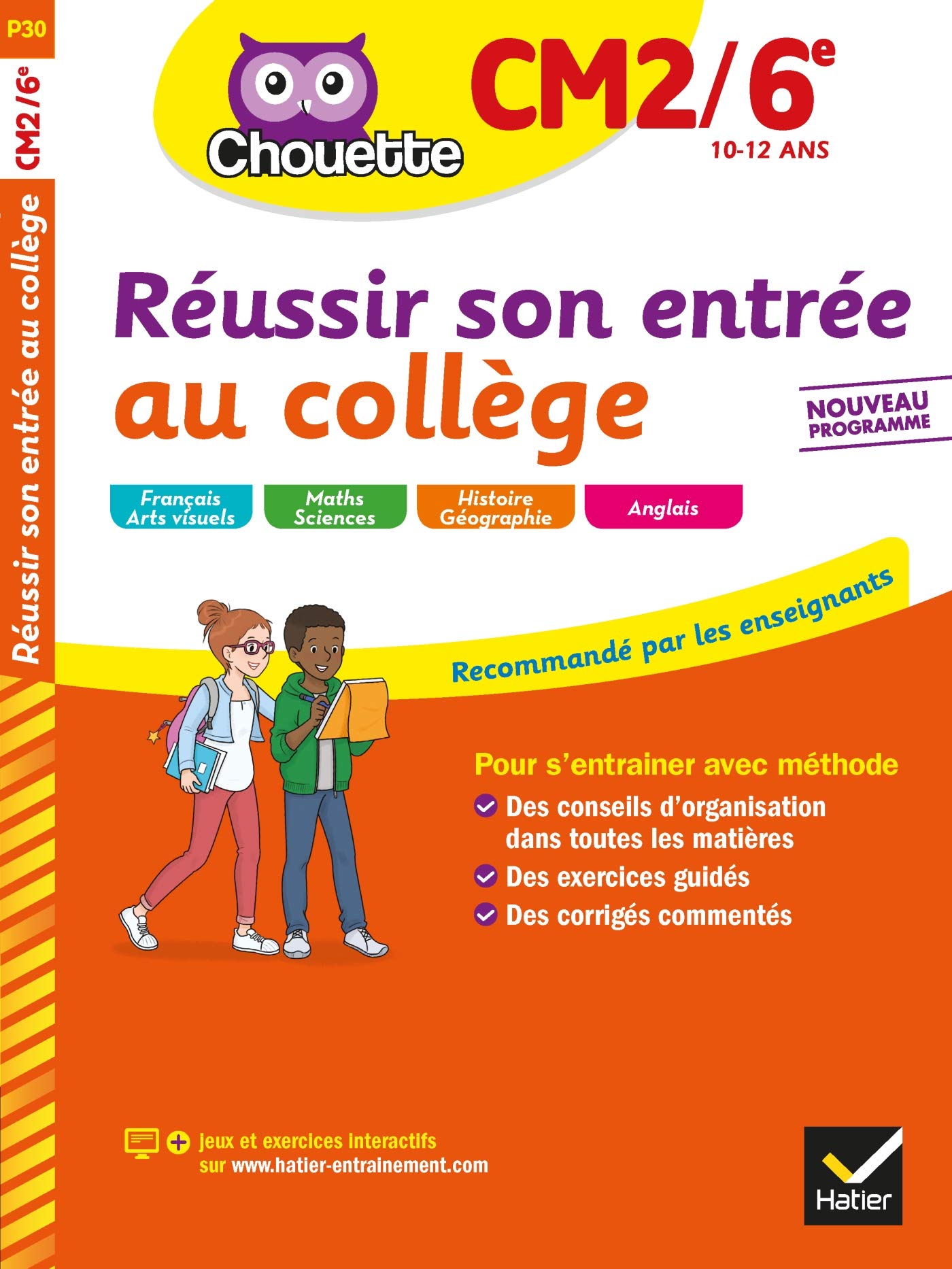 Réussir son entrée au collège CM2/6e 9782401061637