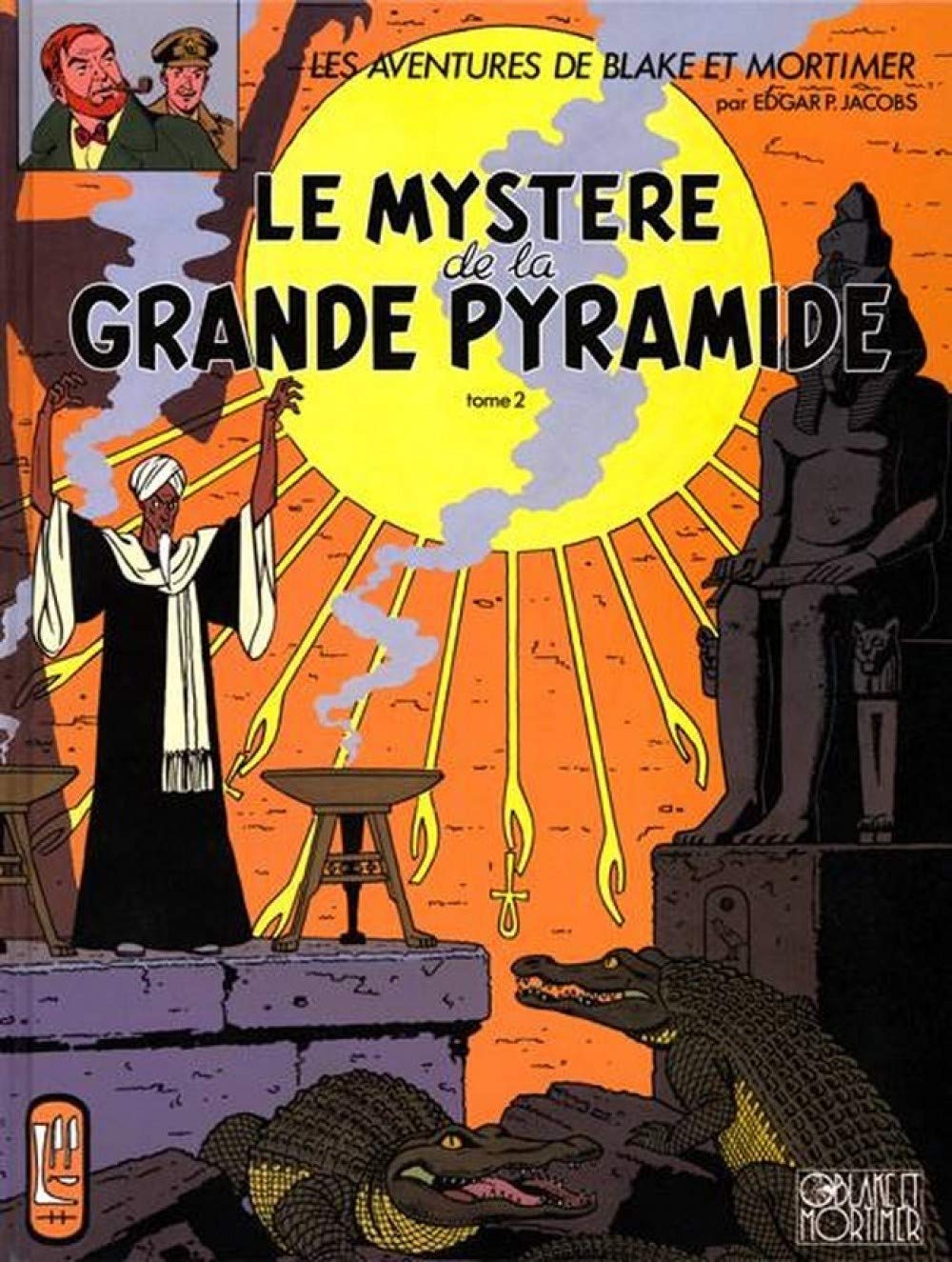 Blake et Mortimer, tome 5 : Le mystère de la grande pyramide 2 9782870970096