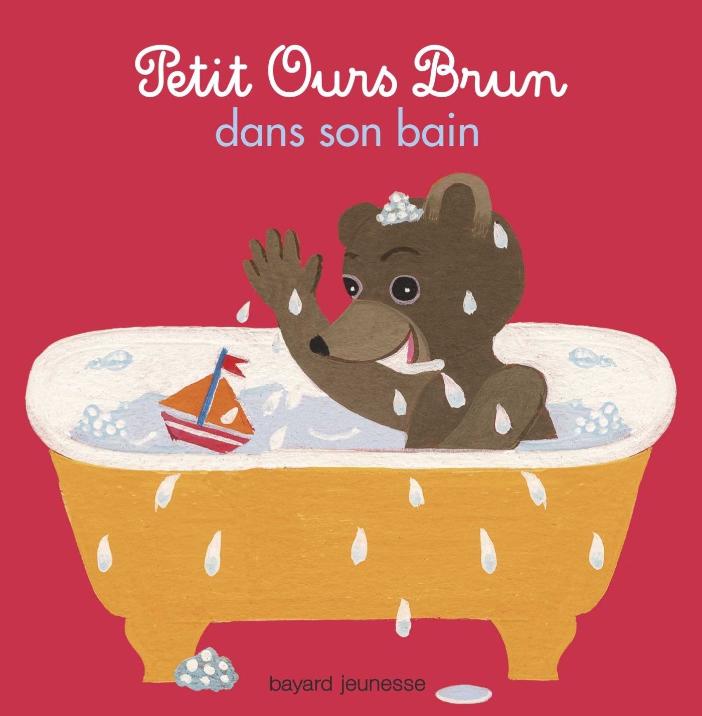 Petit ours brun dans son bain 9782747046480