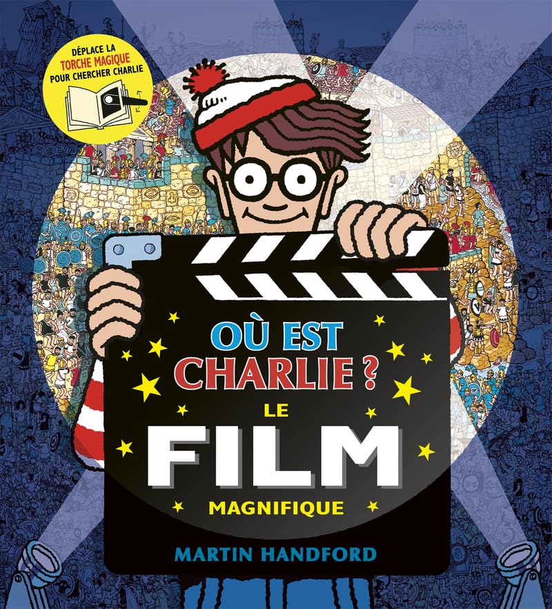 Où est Charlie ? – Le film magnifique – Cherche-et-trouve avec une torche magique – Dès 7 ans 9782324037313