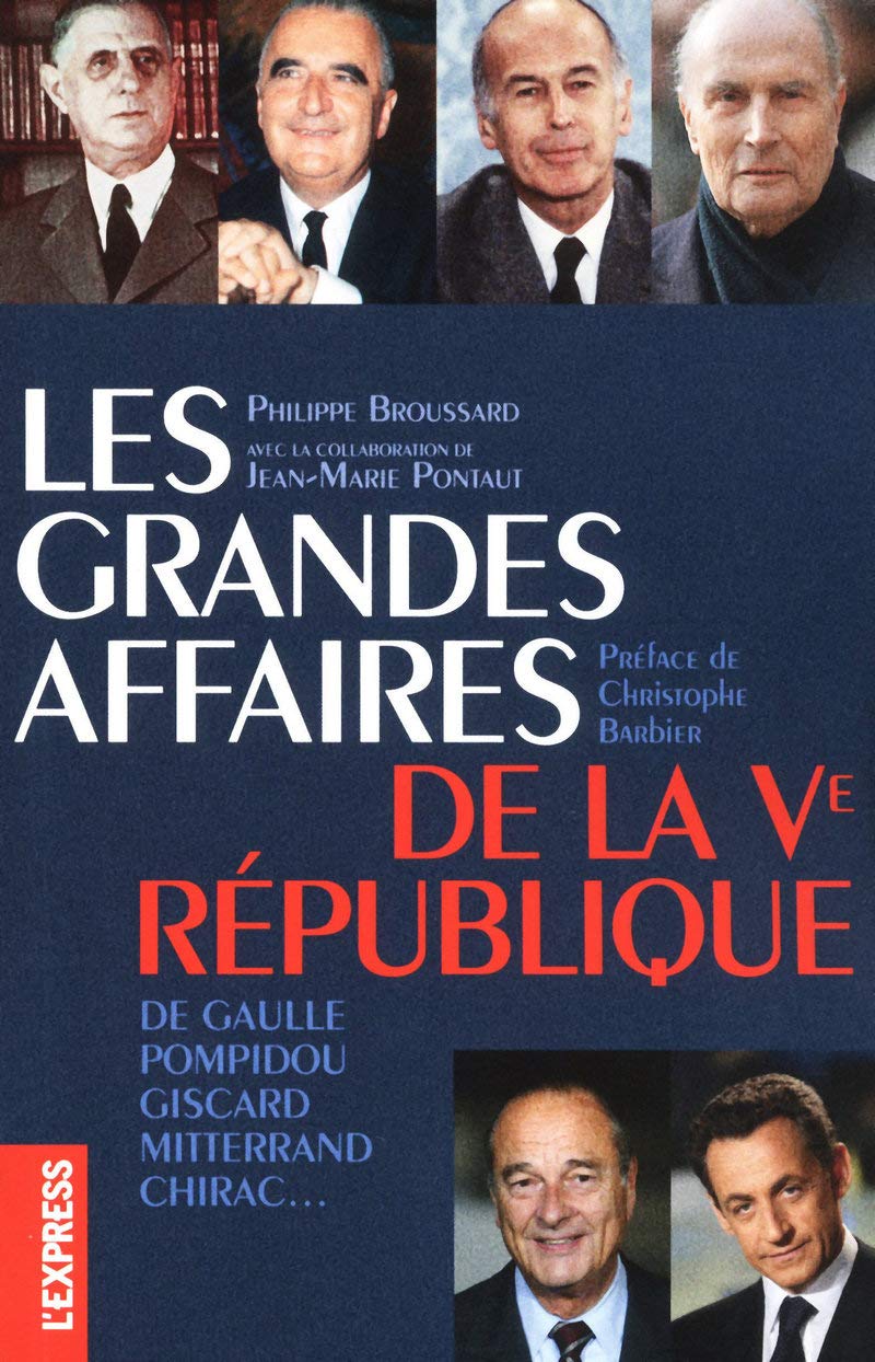 Les grandes affaires de la Ve République 9782843437601