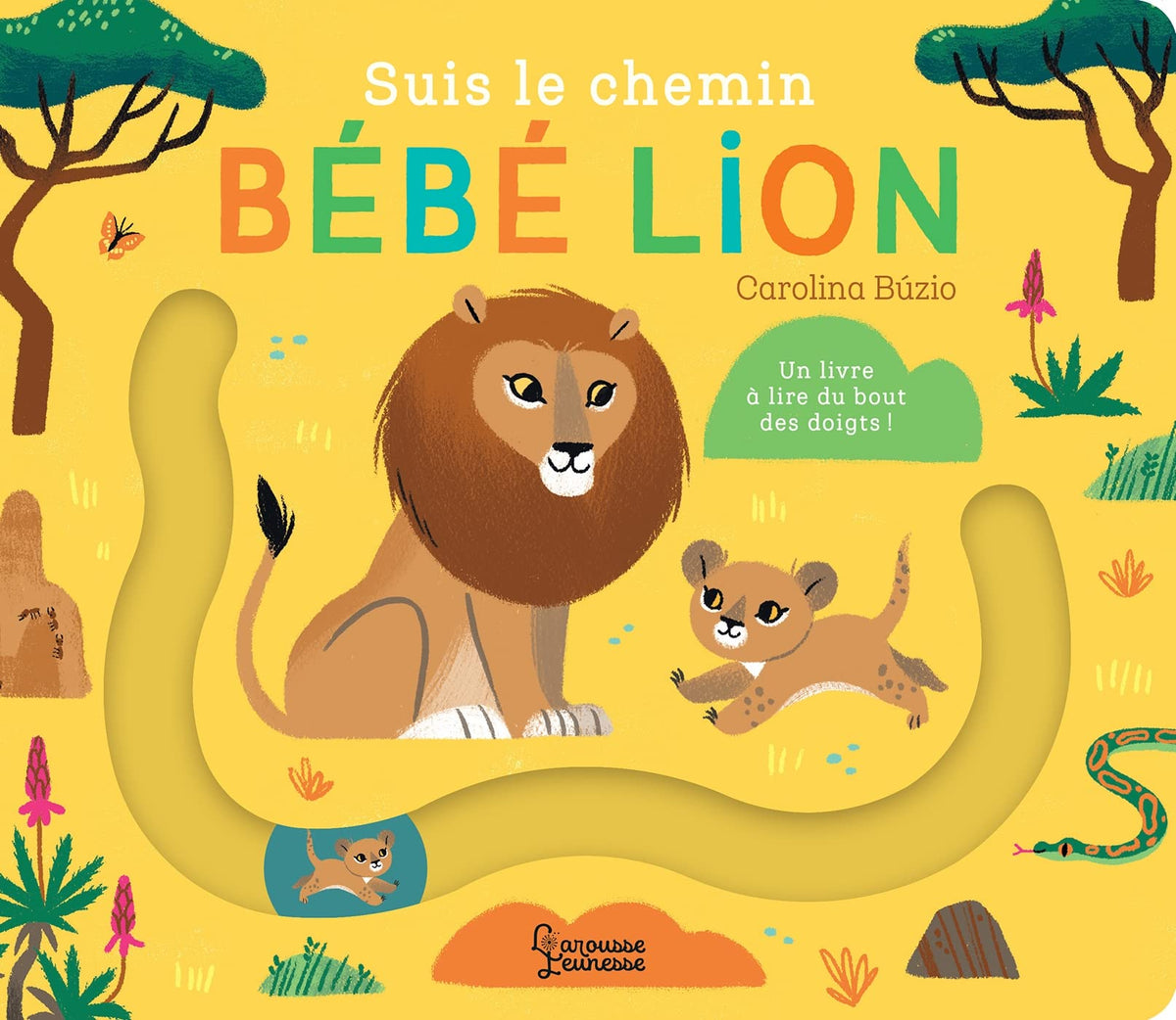 Suis le chemin bébé lion 9782036048515