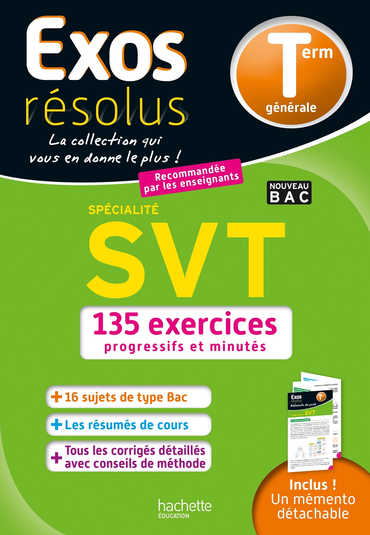 Exos Résolus Spécialité SVT Terminale 9782017873556