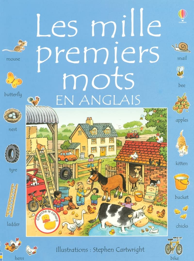 LES MILLE PREMIERS MOTS EN ANGLAIS 9780746071359