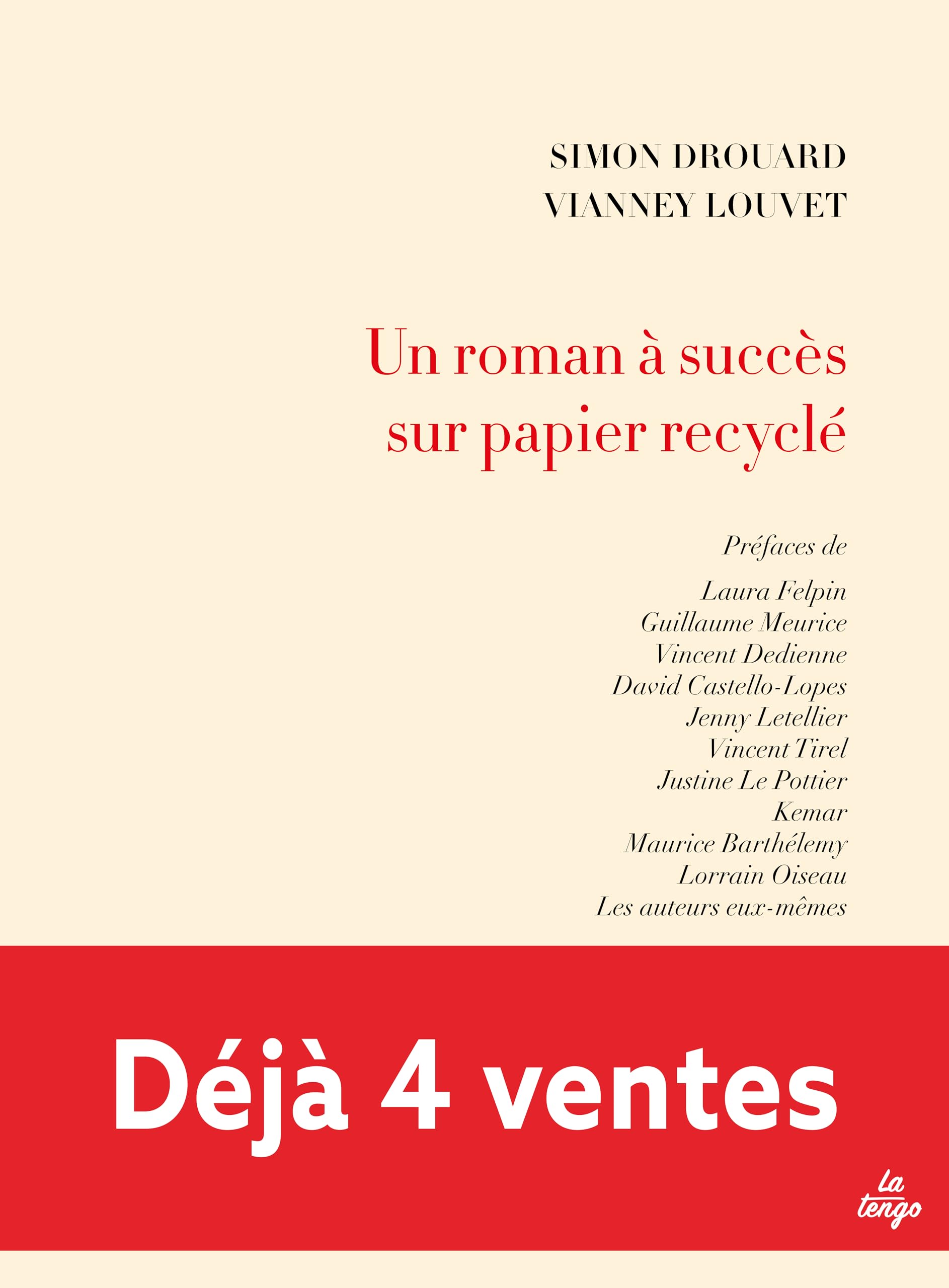 Un roman à succès sur papier recyclé 9782354613013