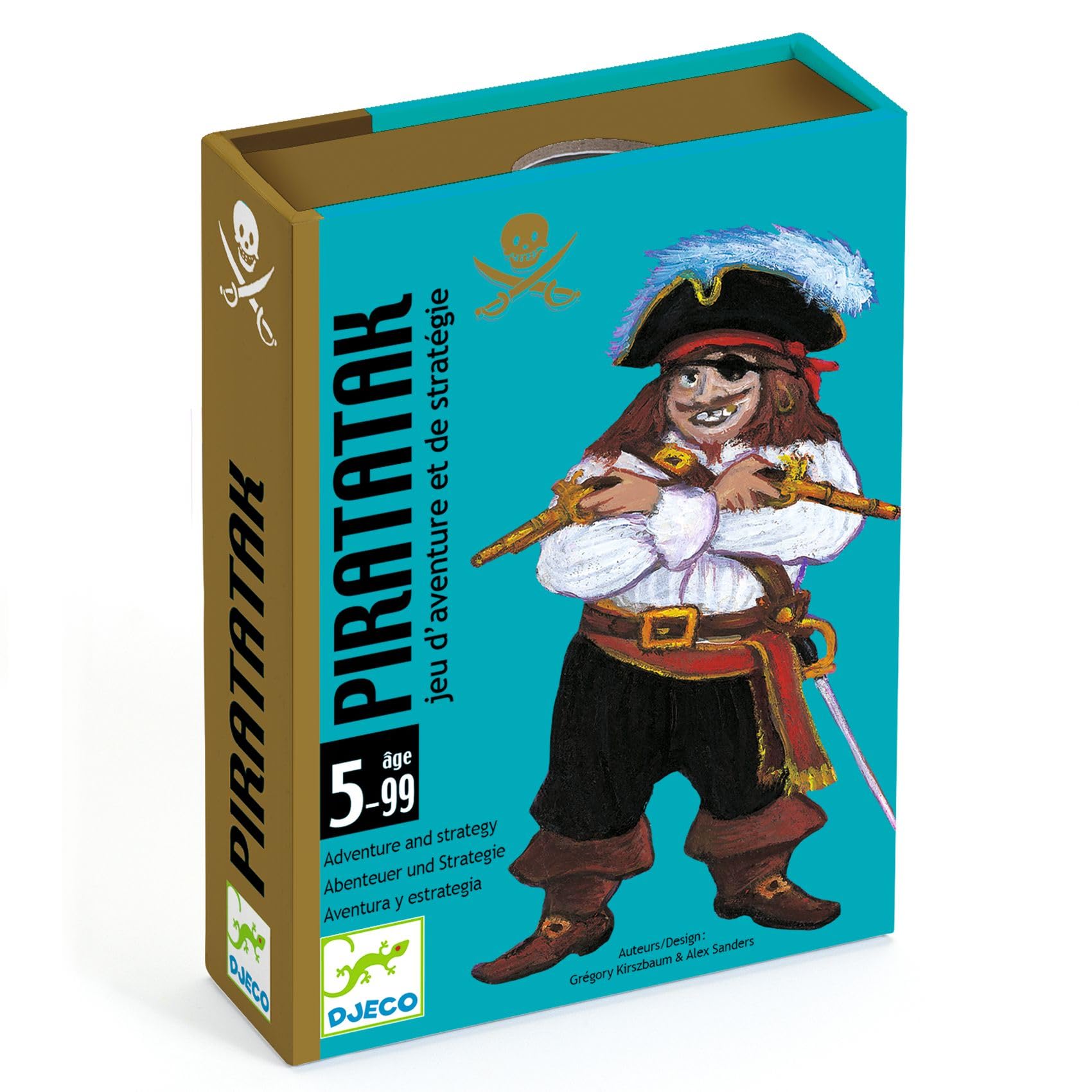 Djeco - jeu de carte - Piratatak - Version Espagnole 3070900051133