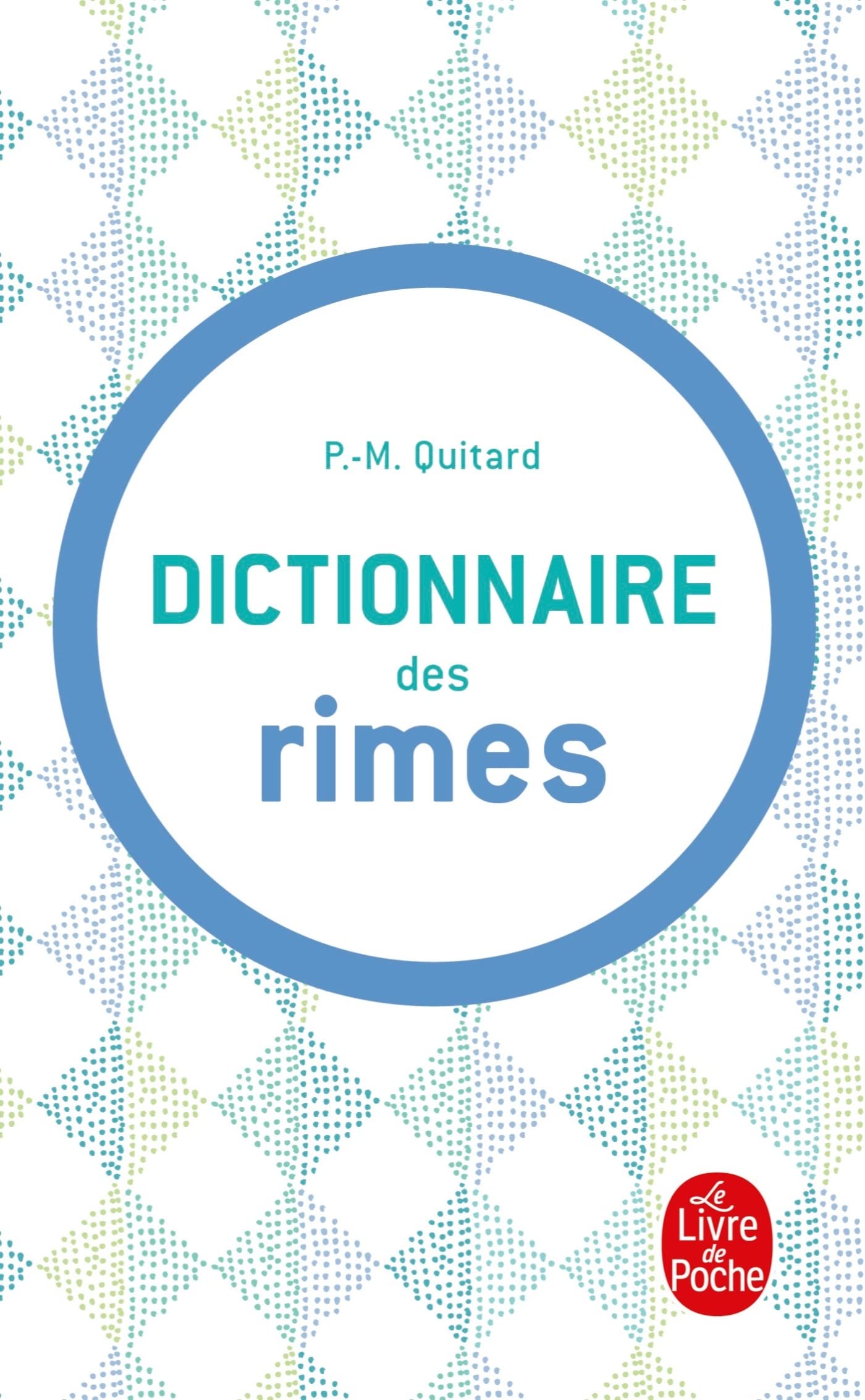 Dictionnaire des rimes 9782253131137