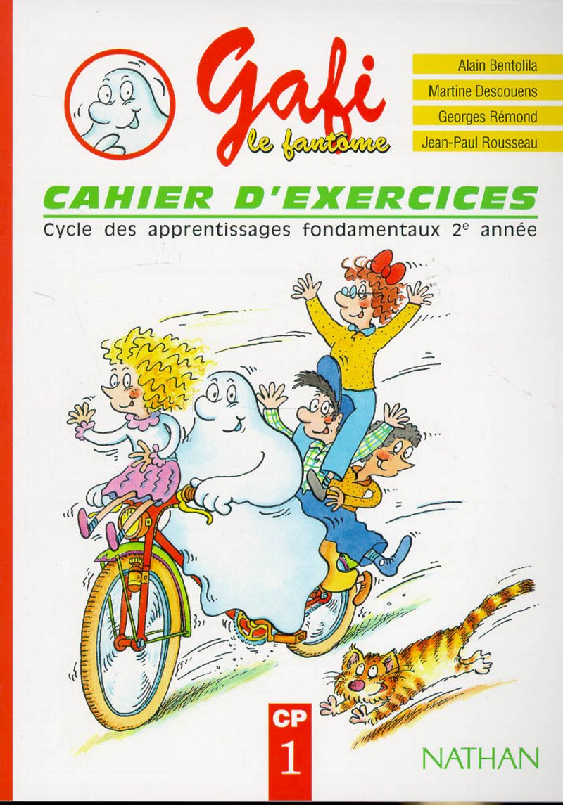 Gafi le fantôme : cahier d'exercices, CP 9782091202693