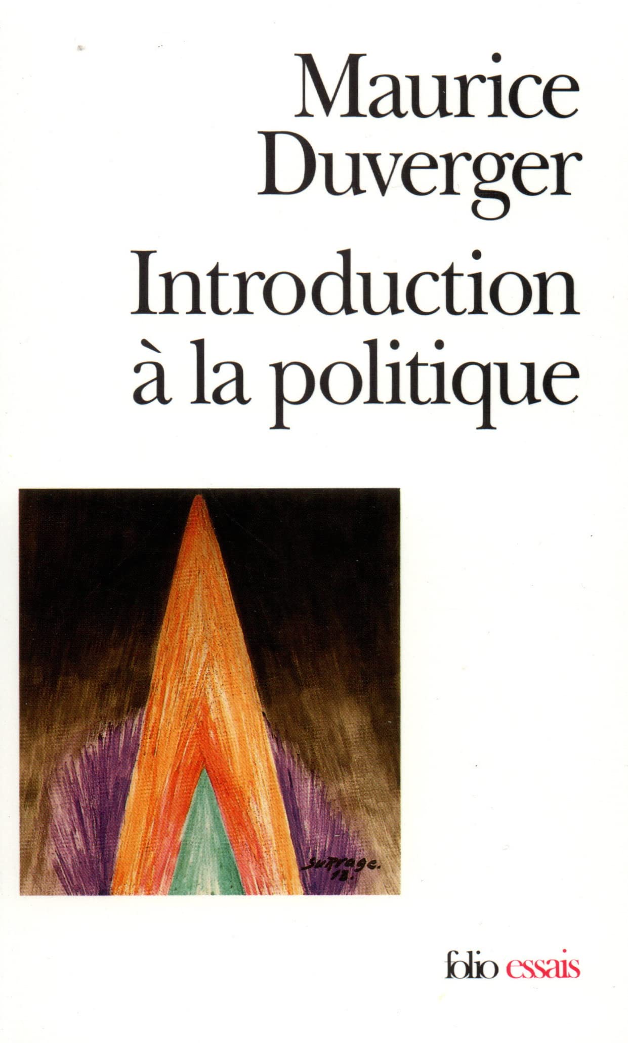 Introduction à la politique 9782070323227