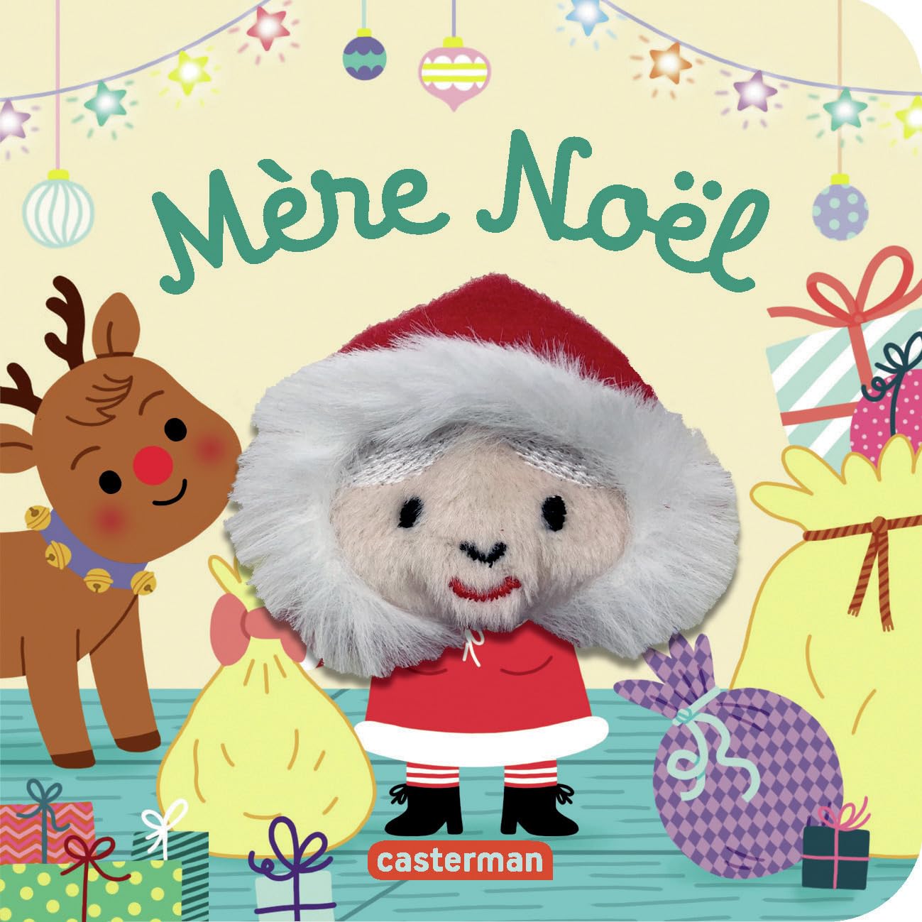 Mère Noël: Livre marionnette pour bébé - dès 3 mois 9782203257269