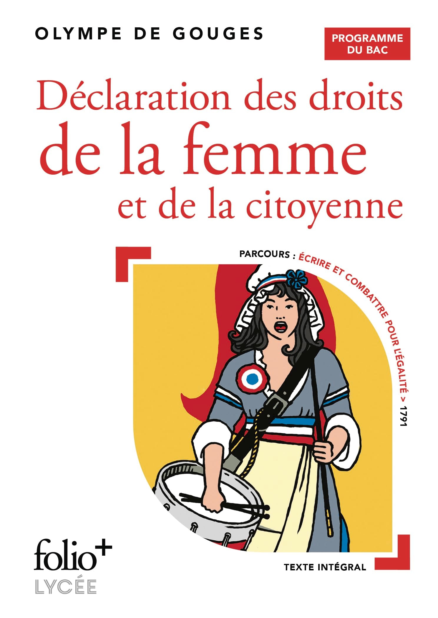 Déclaration des droits de la femme et de la citoyenne - Bac 2024 9782072944284